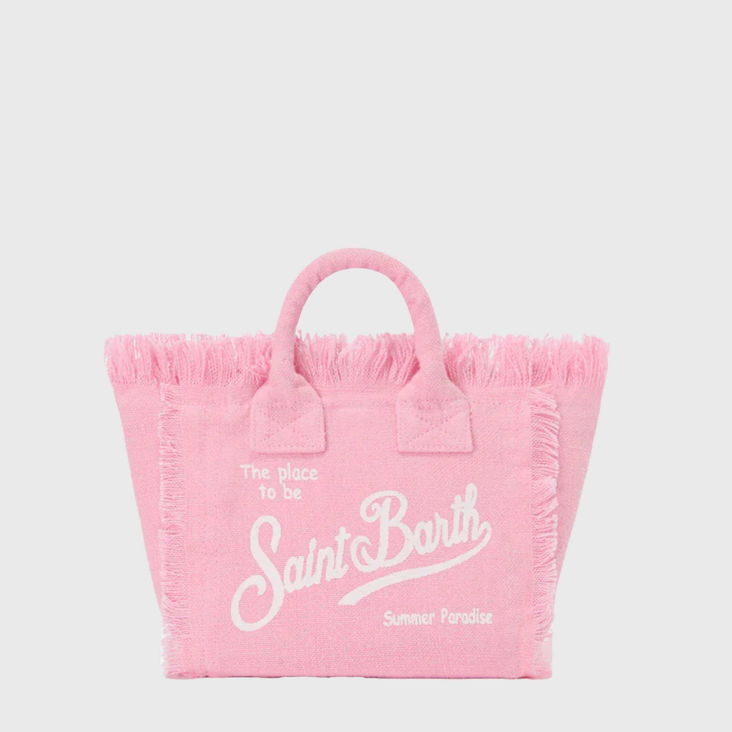 Borsa Tote Rosa Firmata MC2 SAINT BARTH