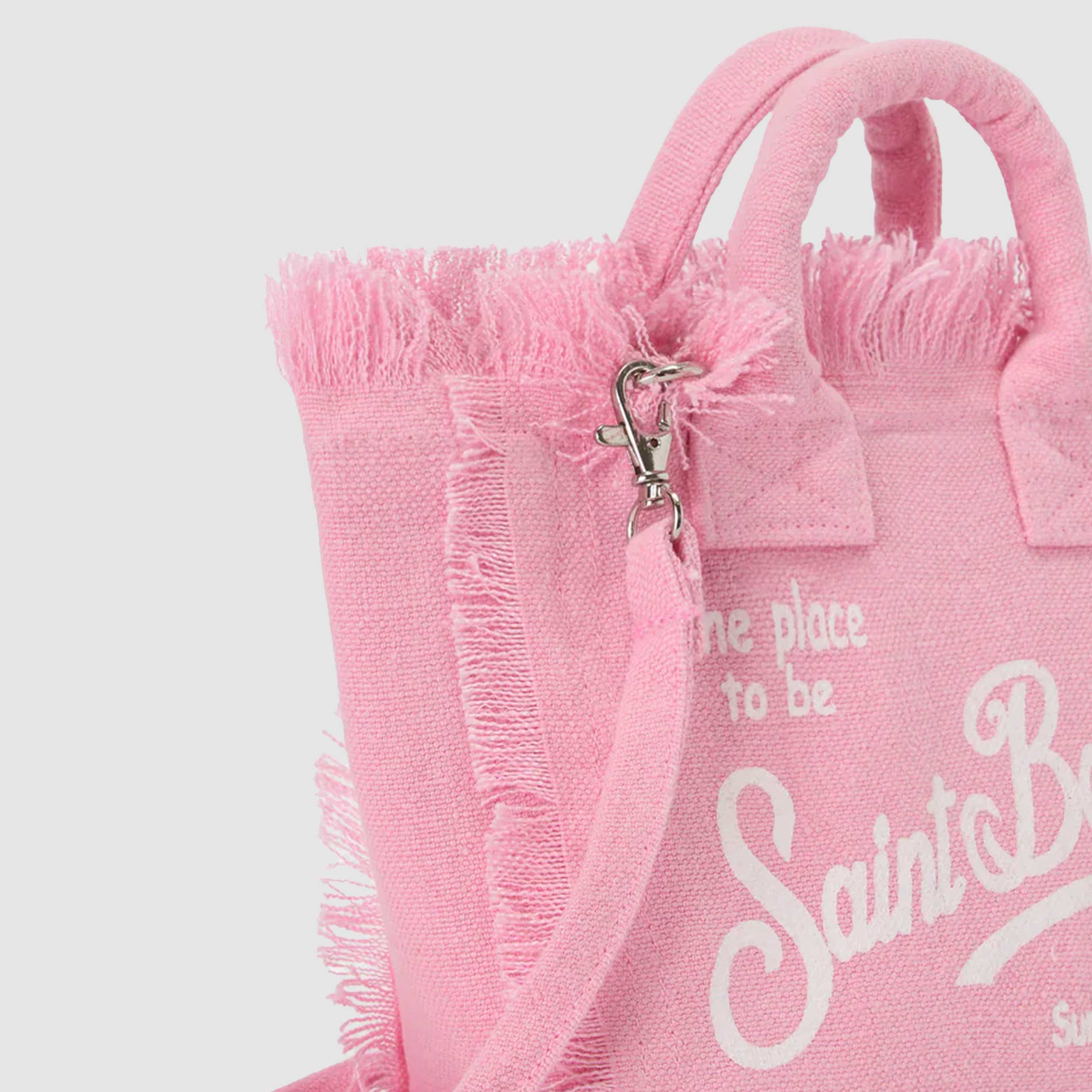 Borsa Tote Rosa Firmata MC2 SAINT BARTH
