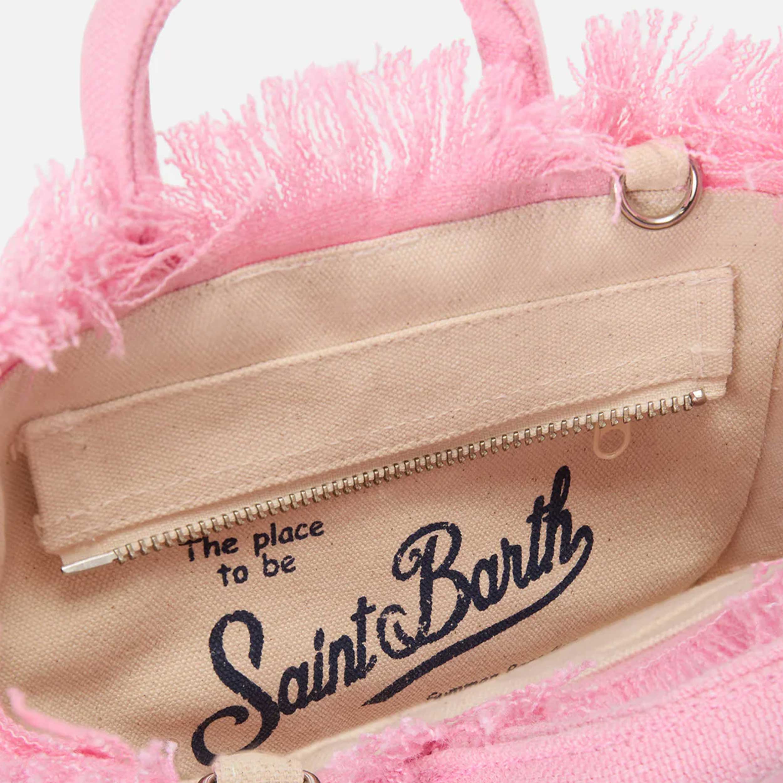 Borsa Tote Rosa Firmata MC2 SAINT BARTH