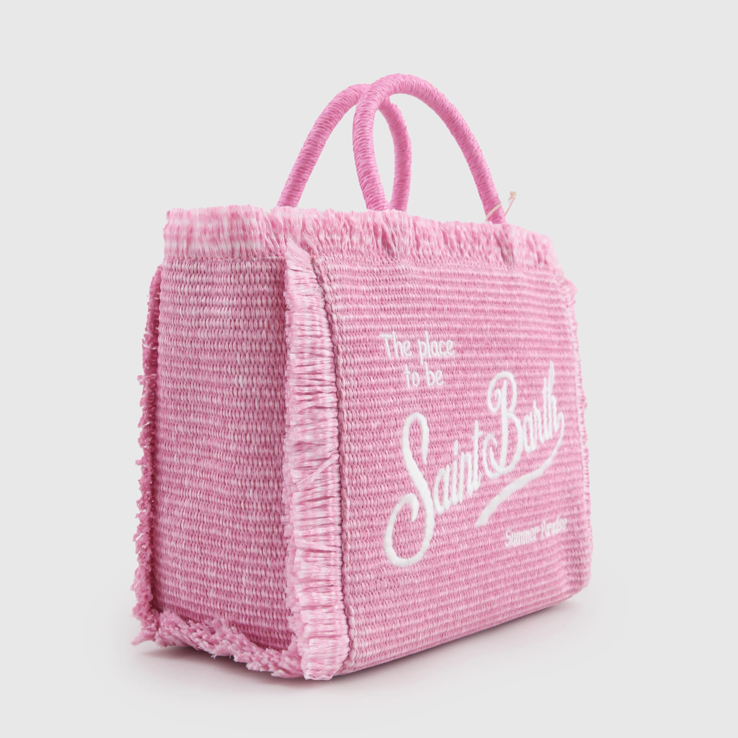 Borsa Colette Straw Rosa By MC2 SAINT BARTH