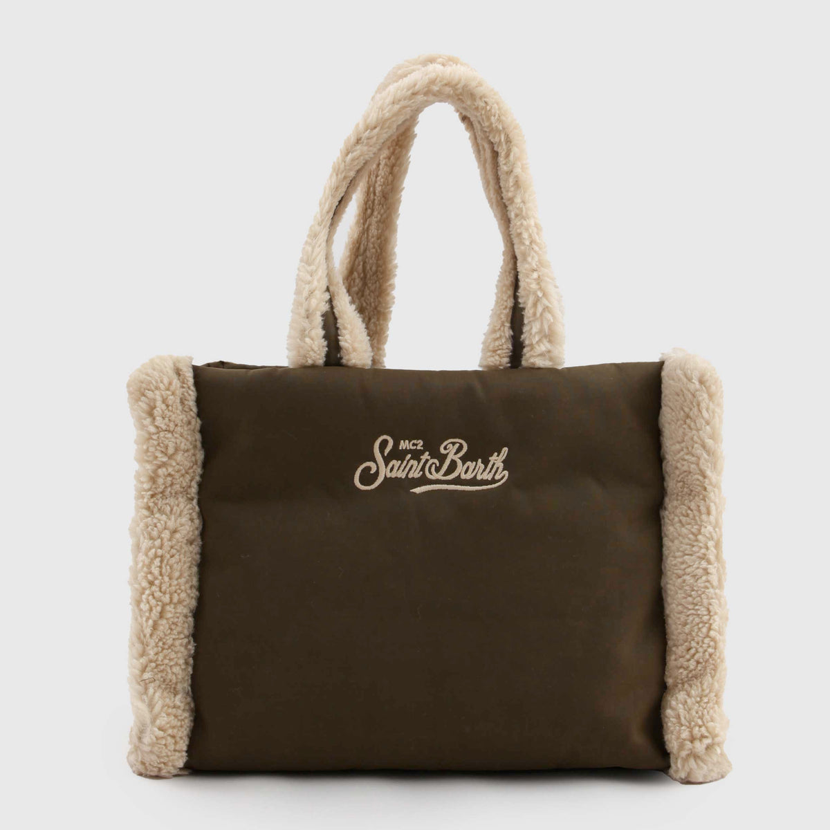 Colette Soft Fur Green Bag for Girl MC2 SAINT BARTH