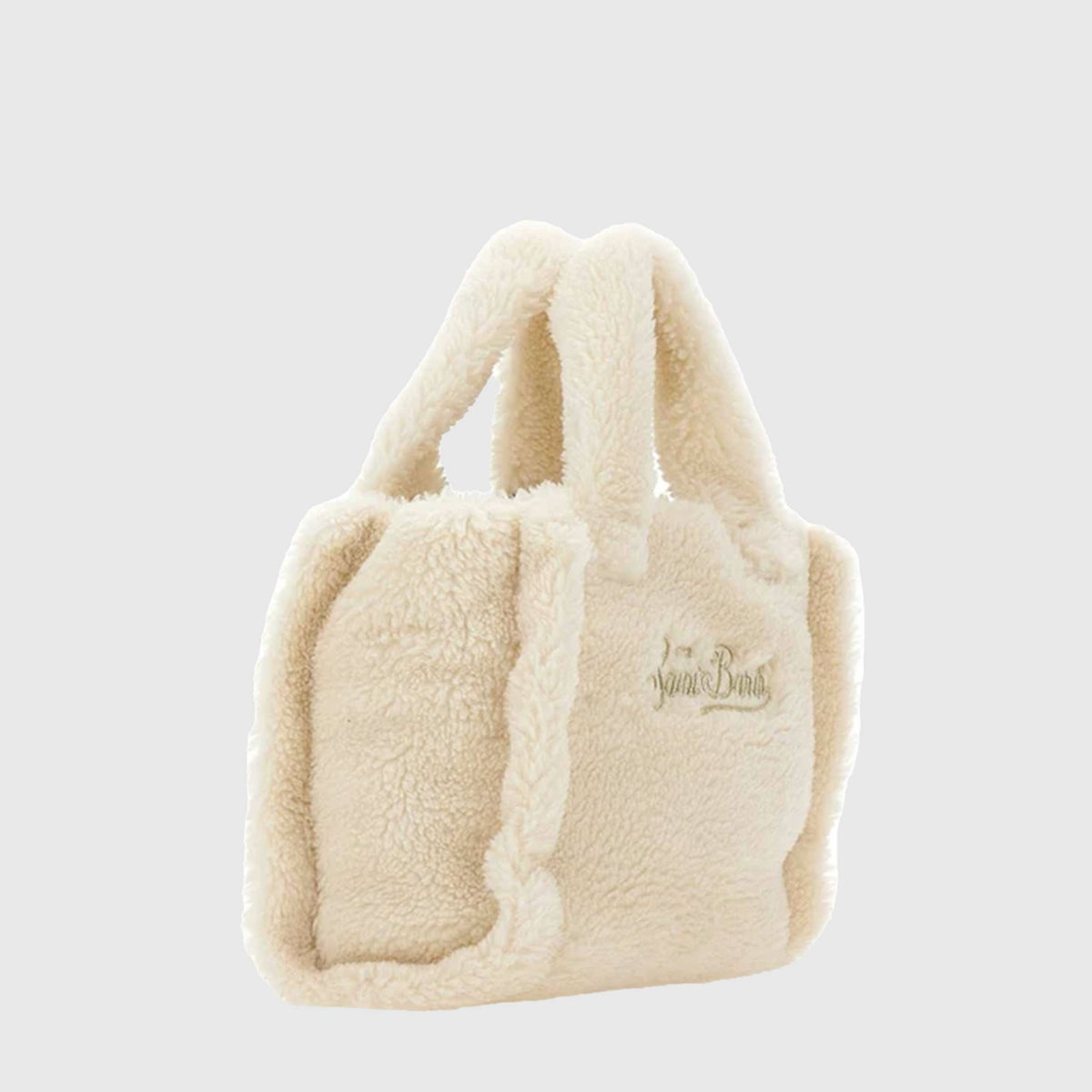 Borsa Vanity Mini Teddy Panna per Ragazza MC2 SAINT BARTH