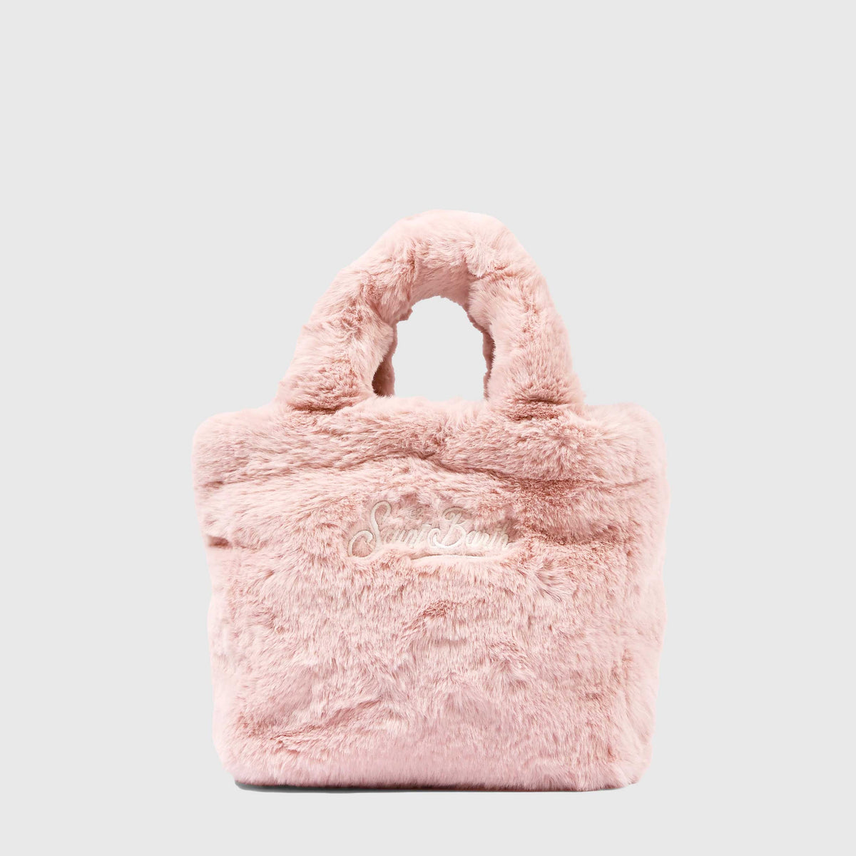 Borsa Rosa Vanity Mini Soft Fur per Ragazza MC2 SAINT BARTH