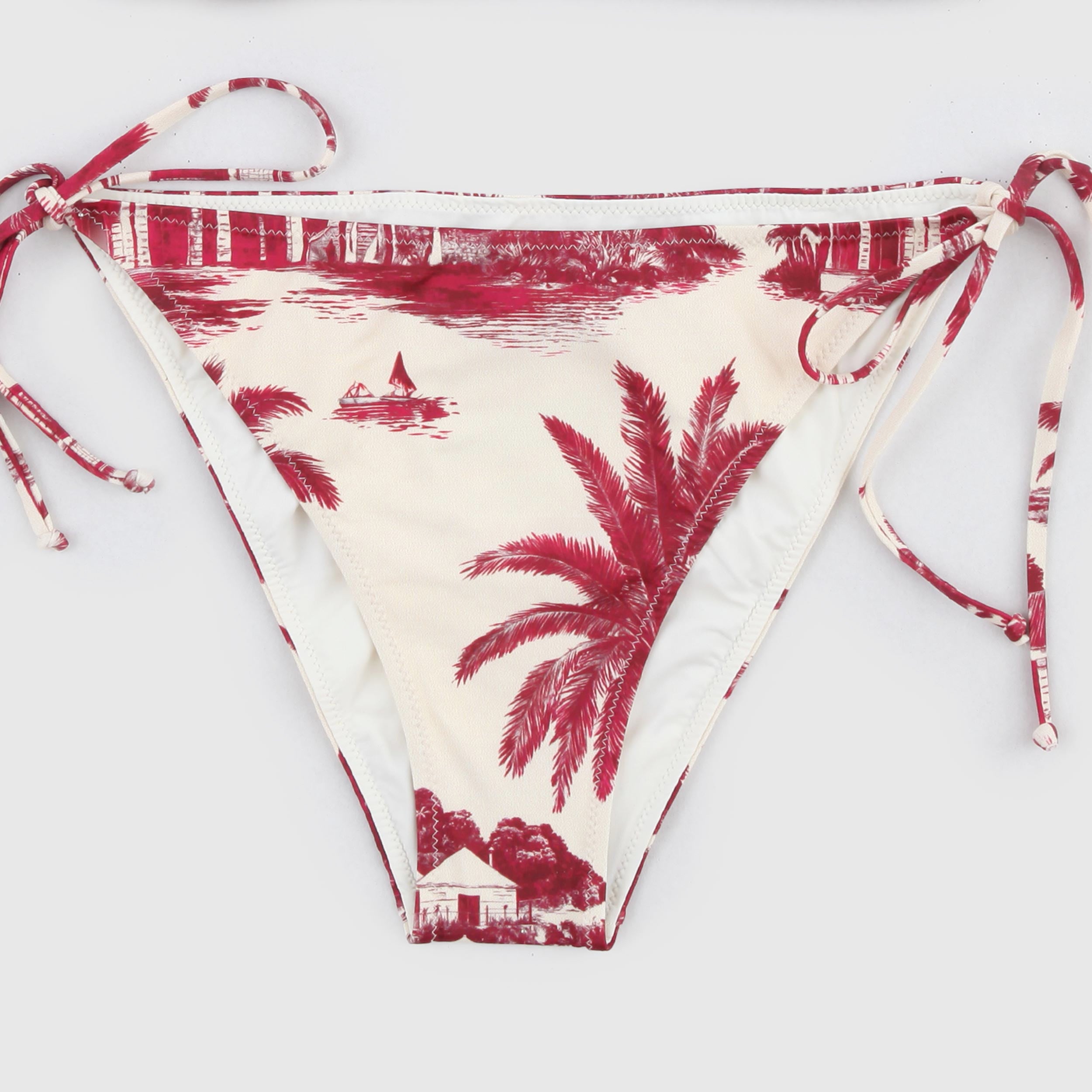 Costume Beige e Bordeaux Firmato MC2 SAINT BARTH