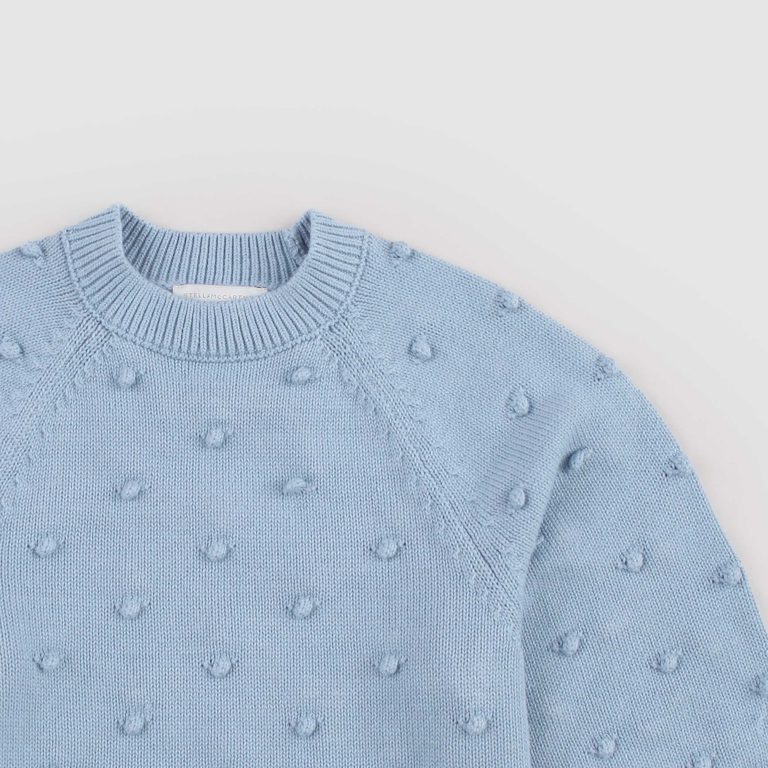 Maglioncino Celeste per Ragazza firmato STELLA MCCARTNEY
