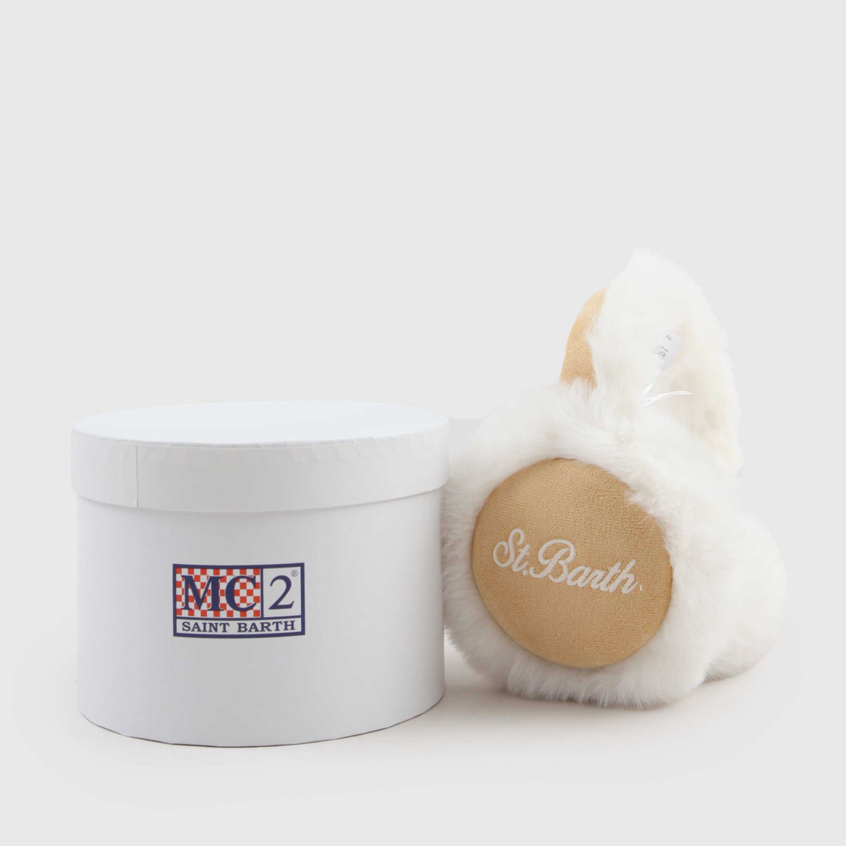 Cuffie Scaldanti Bianche e Beige per Ragazza MC2 SAINT BARTH