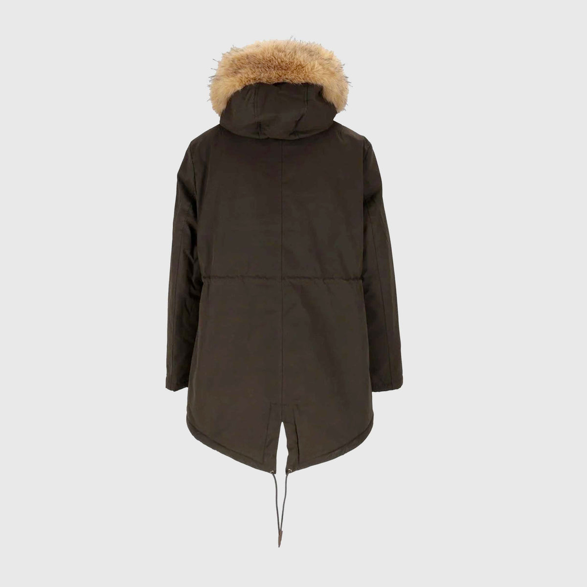 Cappotto Parka Verde con Pelliccia per Ragazza MC2 SAINT BARTH