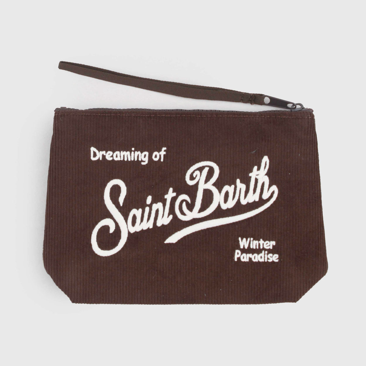 Pochette Aline Corduroy Marrone per Ragazza by MC2 SAINT BARTH