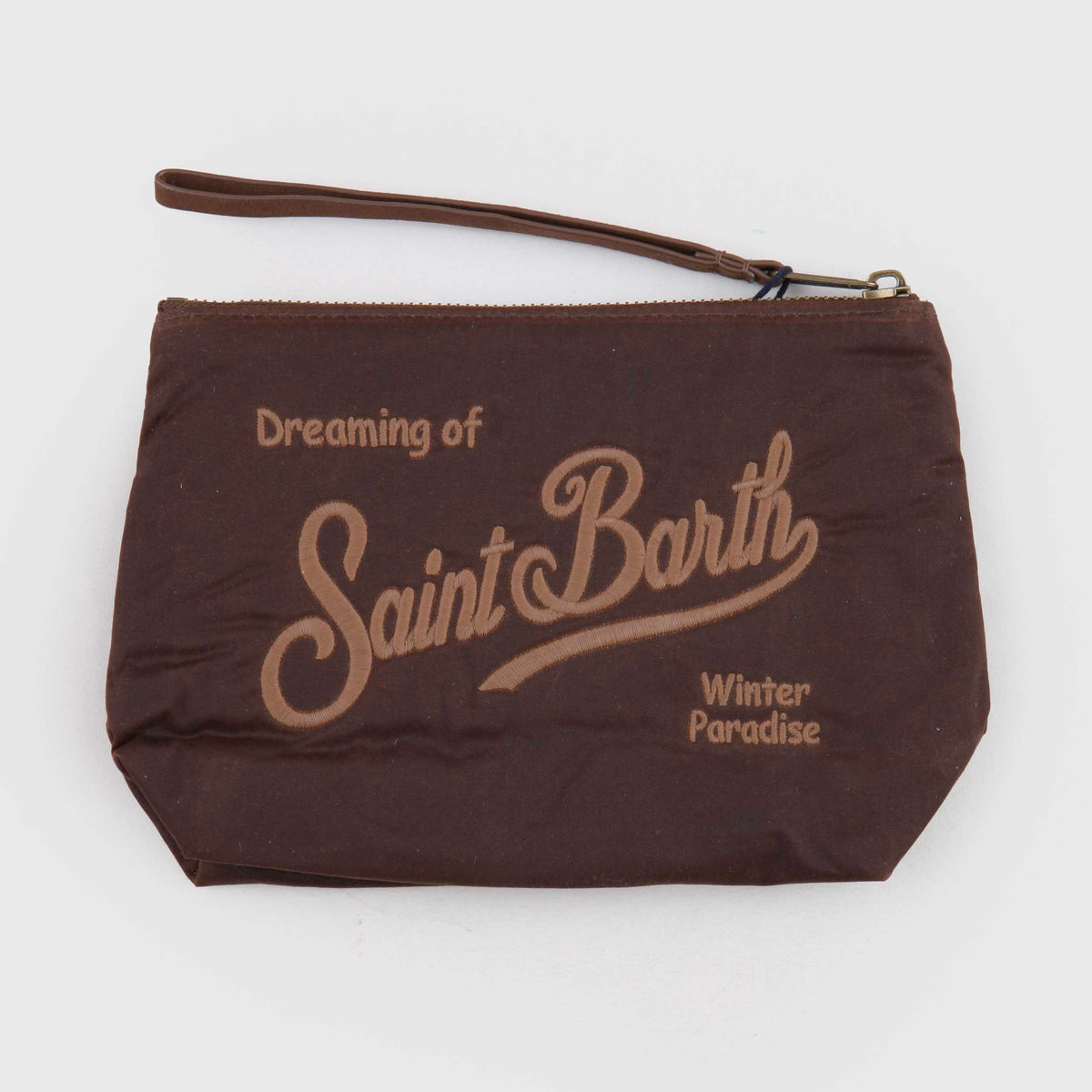 Pochette Aline Marrone con Logo per Ragazze MC2 SAINT BARTH
