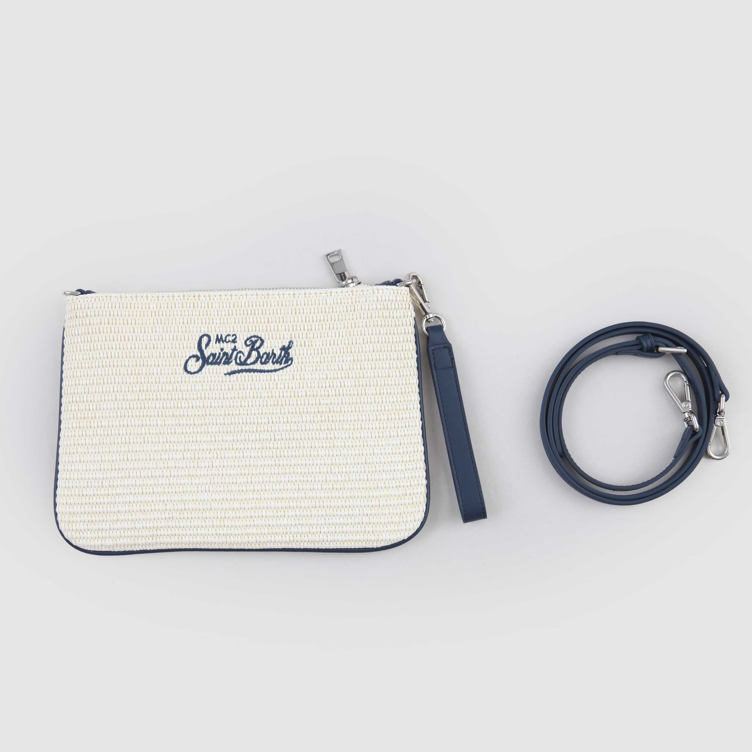 Pochette Parisienne Color Paglia Firmata MC2 SAINT BARTH