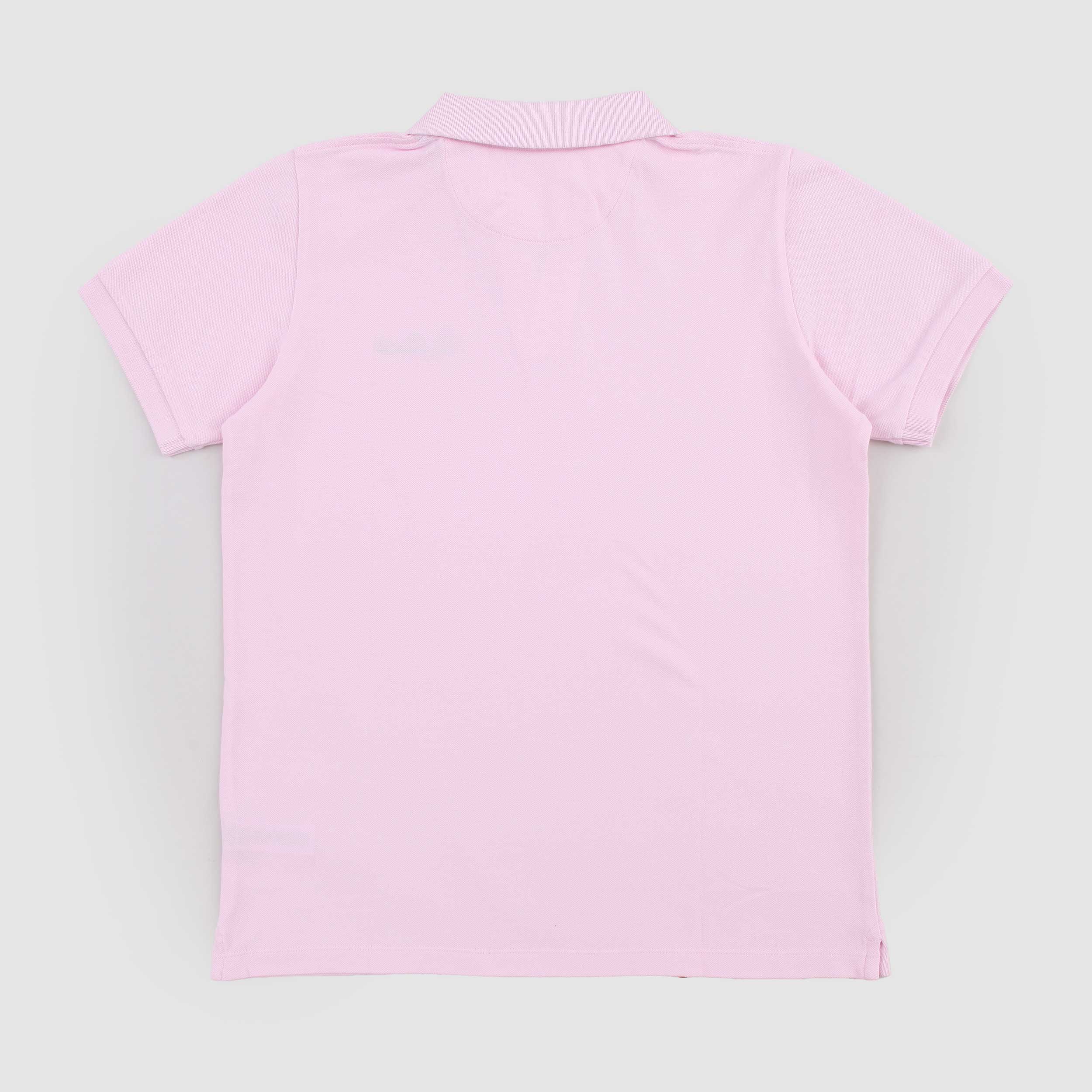 Polo Rosa con Scritta Marrone Firmata MC2 SAINT BARTH