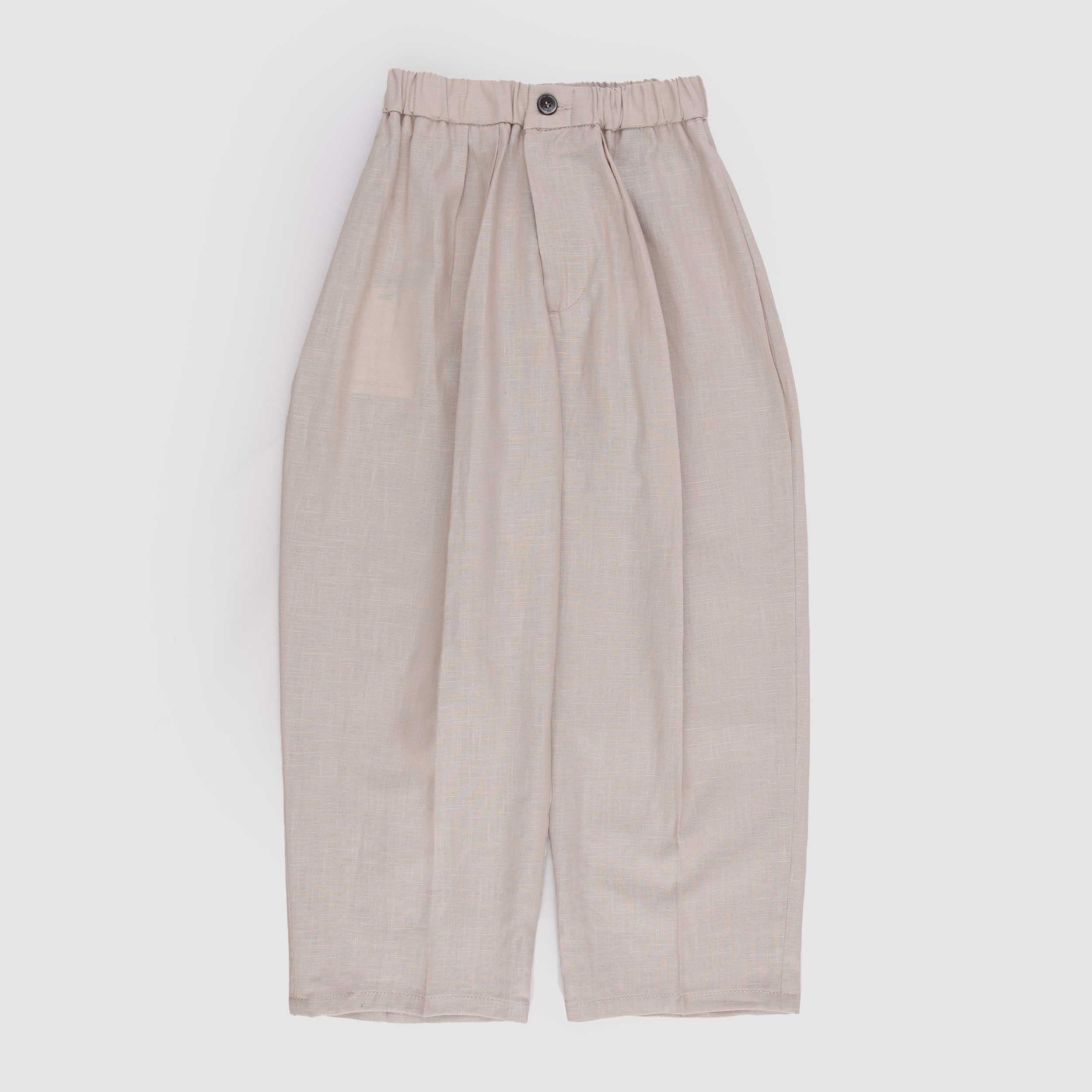 Sand-Colored Wide-Leg Trousers by MICHAEL COAL