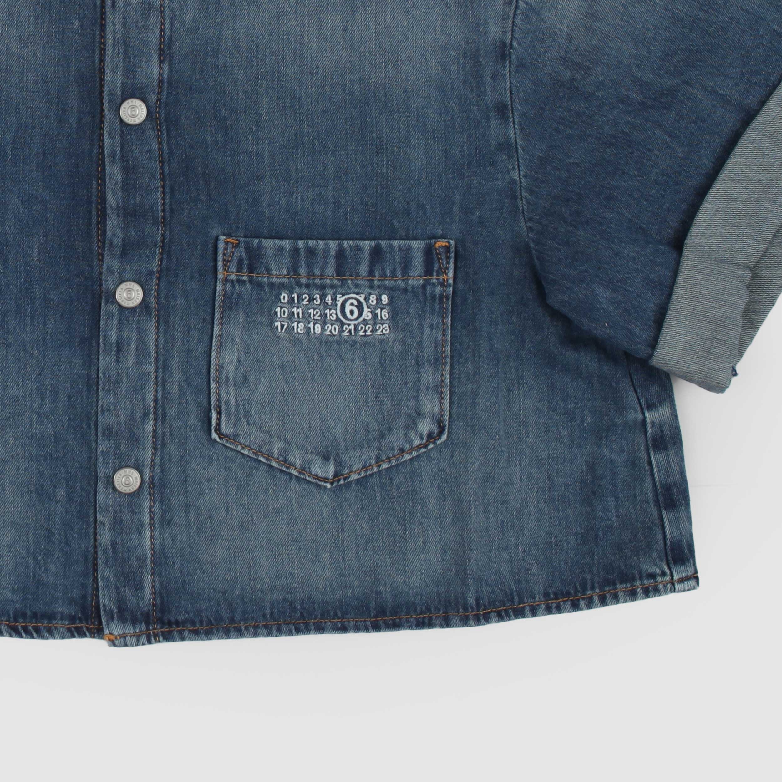 Camicia in Denim Blu Firmata STELLA MCCARTNEY