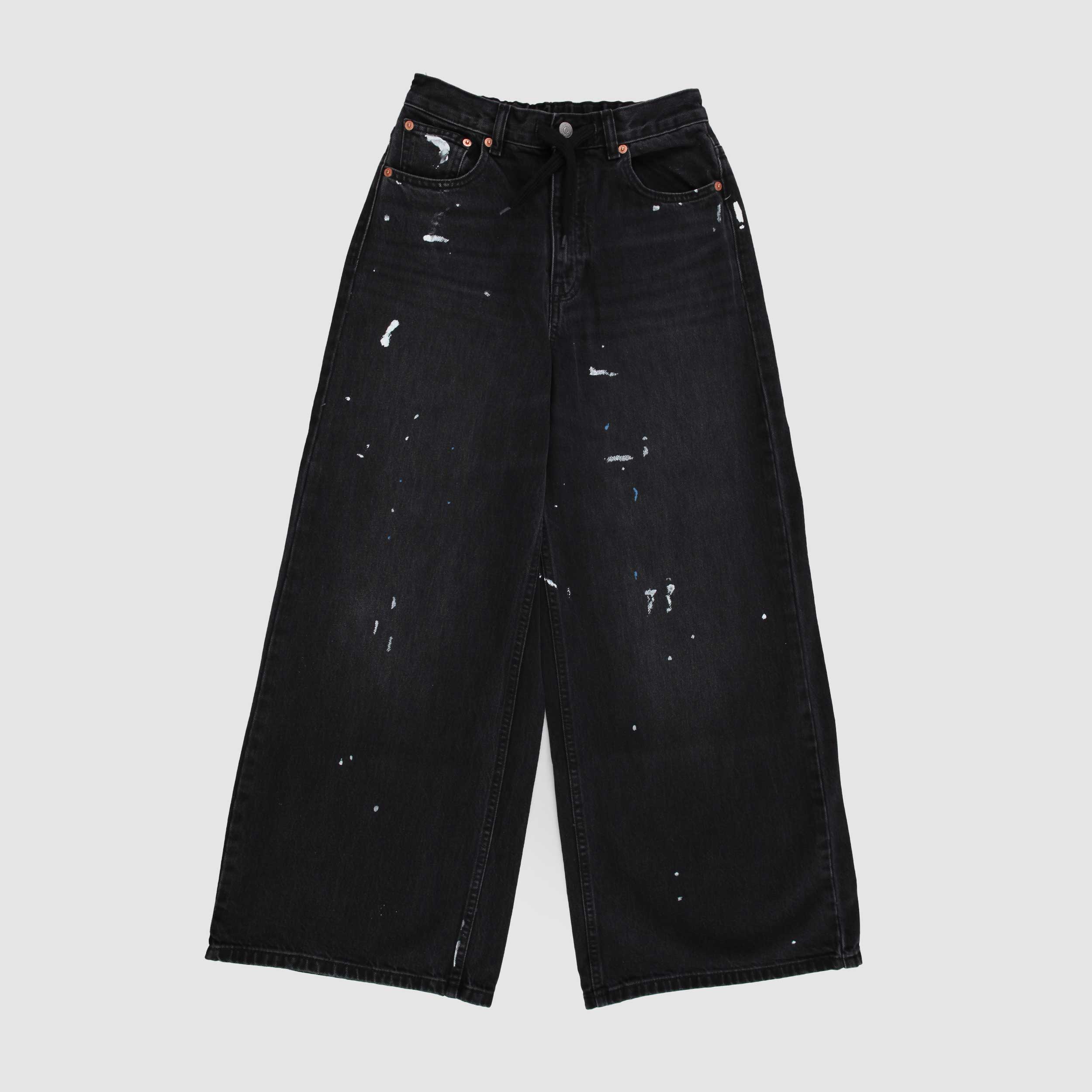 Jeans Nero Modello Largo By MM6 MAISON MARGELA