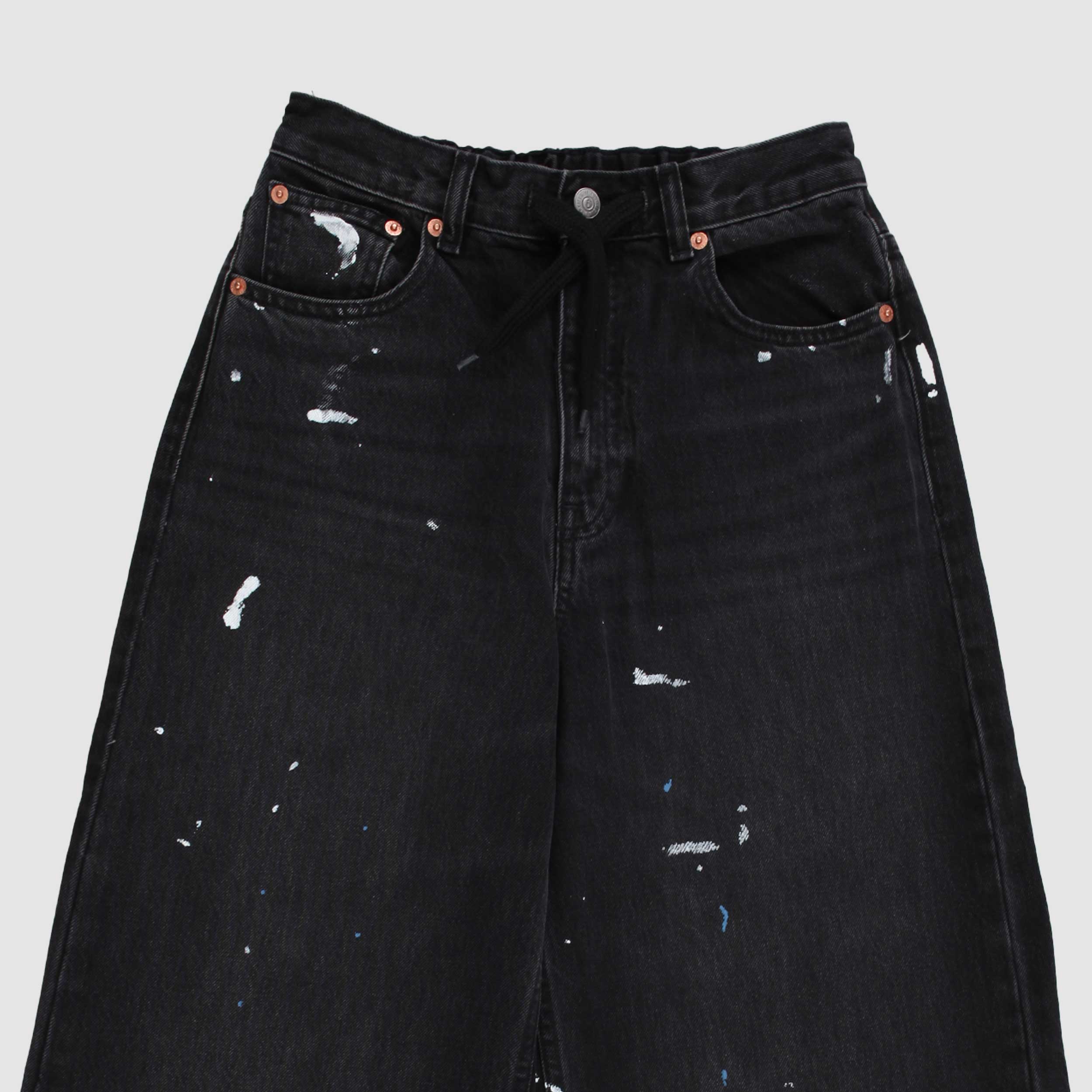 Jeans Nero Modello Largo By MM6 MAISON MARGELA