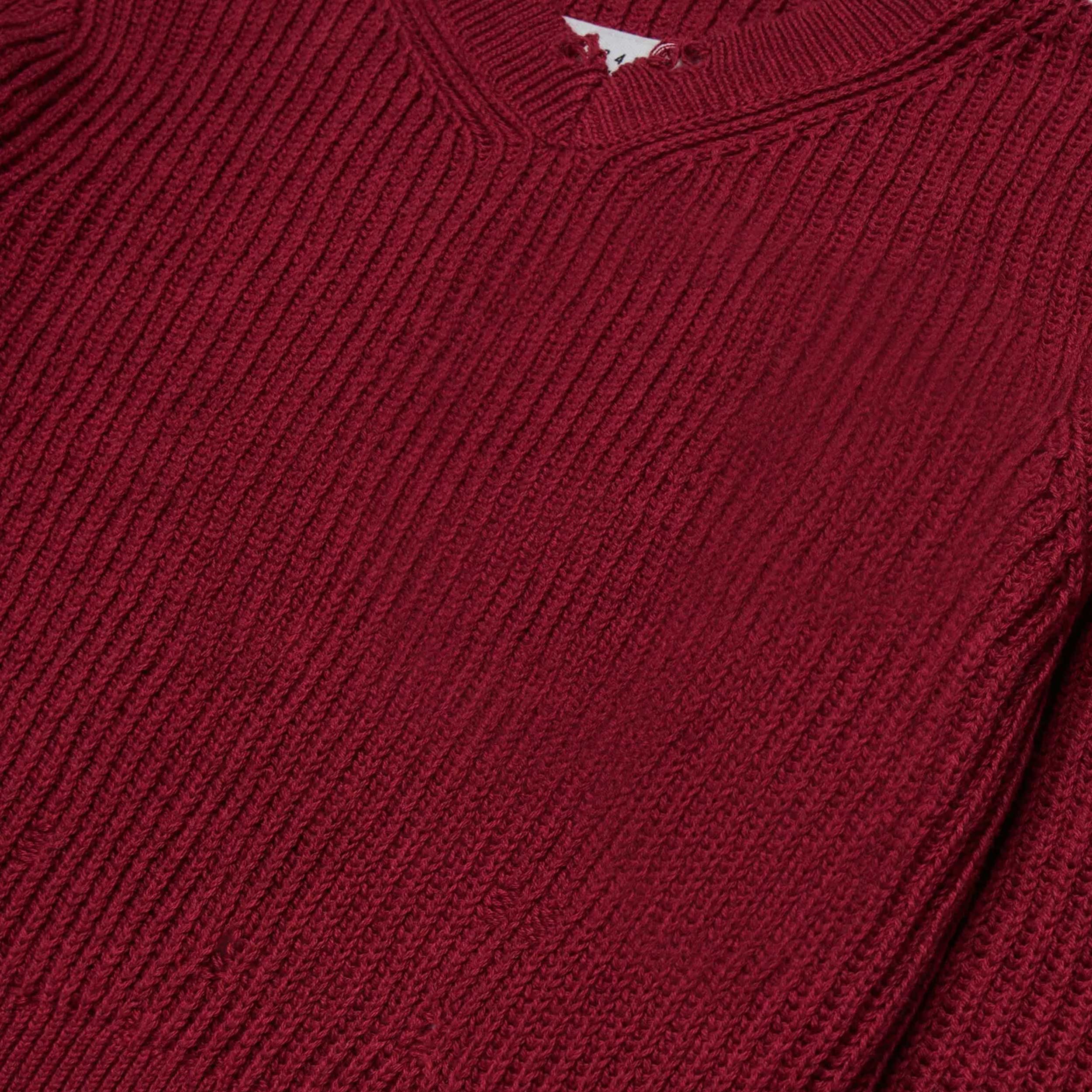T-shirt in Coste Bordeaux for Girl by MM6
