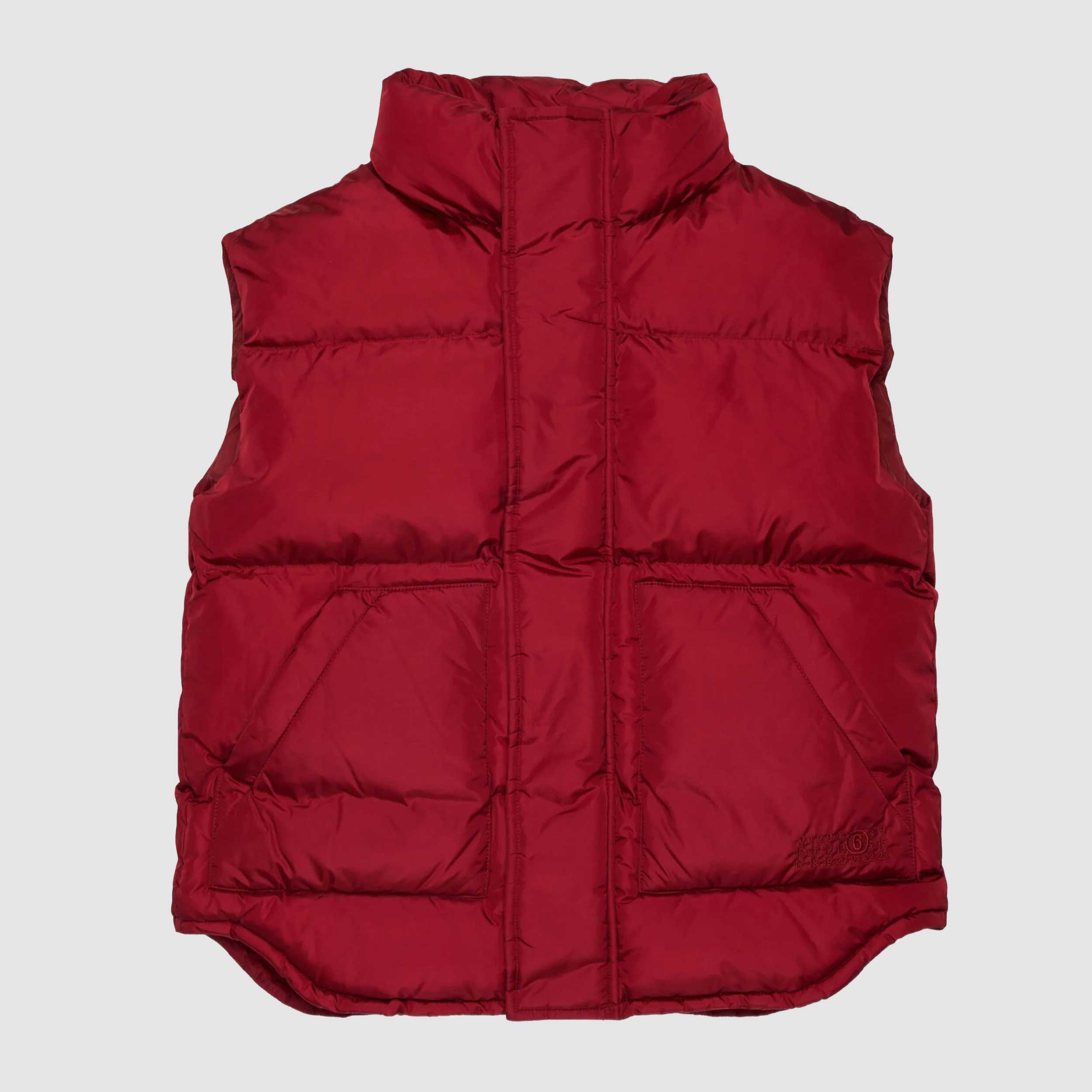 Handy Bordeaux Red for Girl Signed MM6