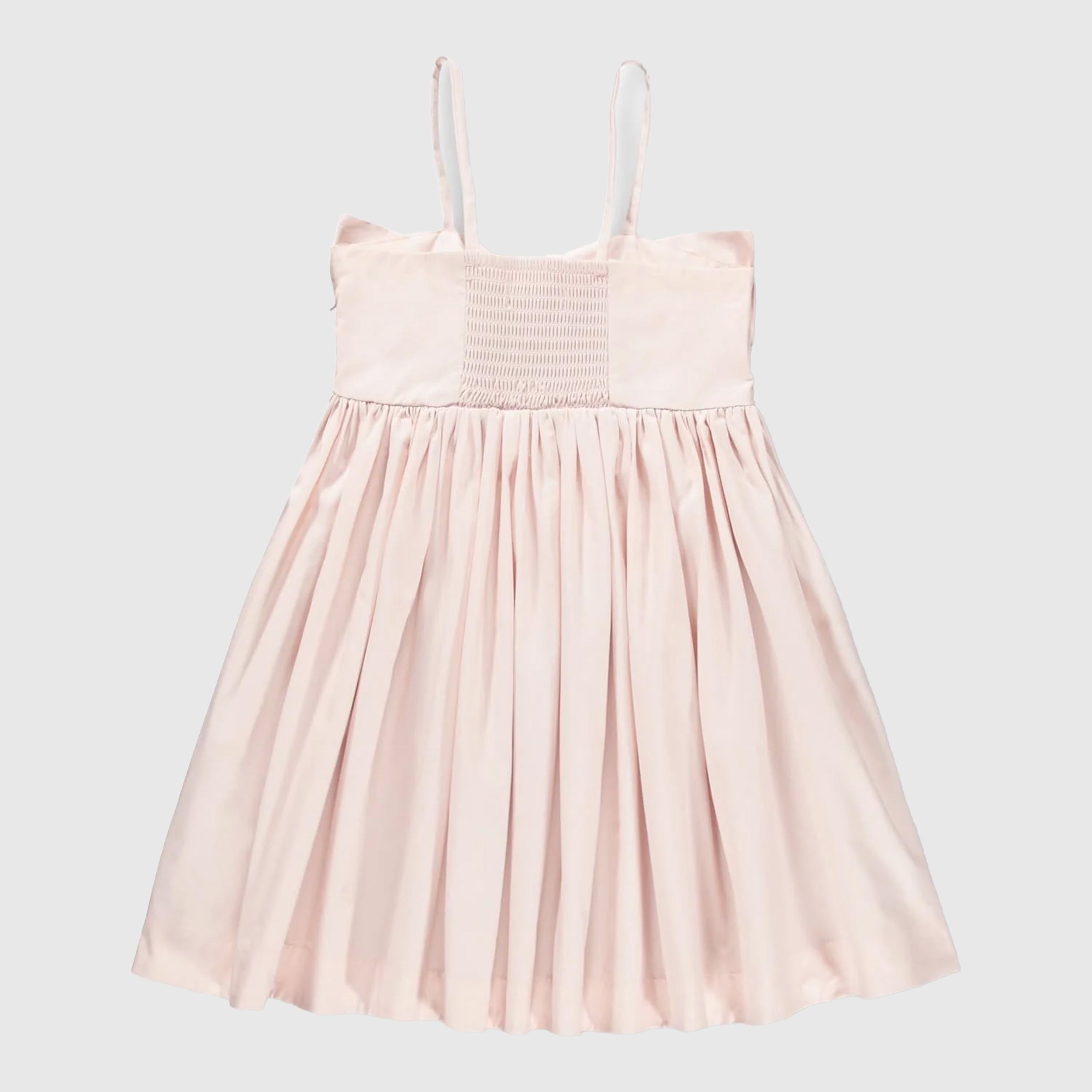 Pink Dress with Bow on the Bodice by MOLO