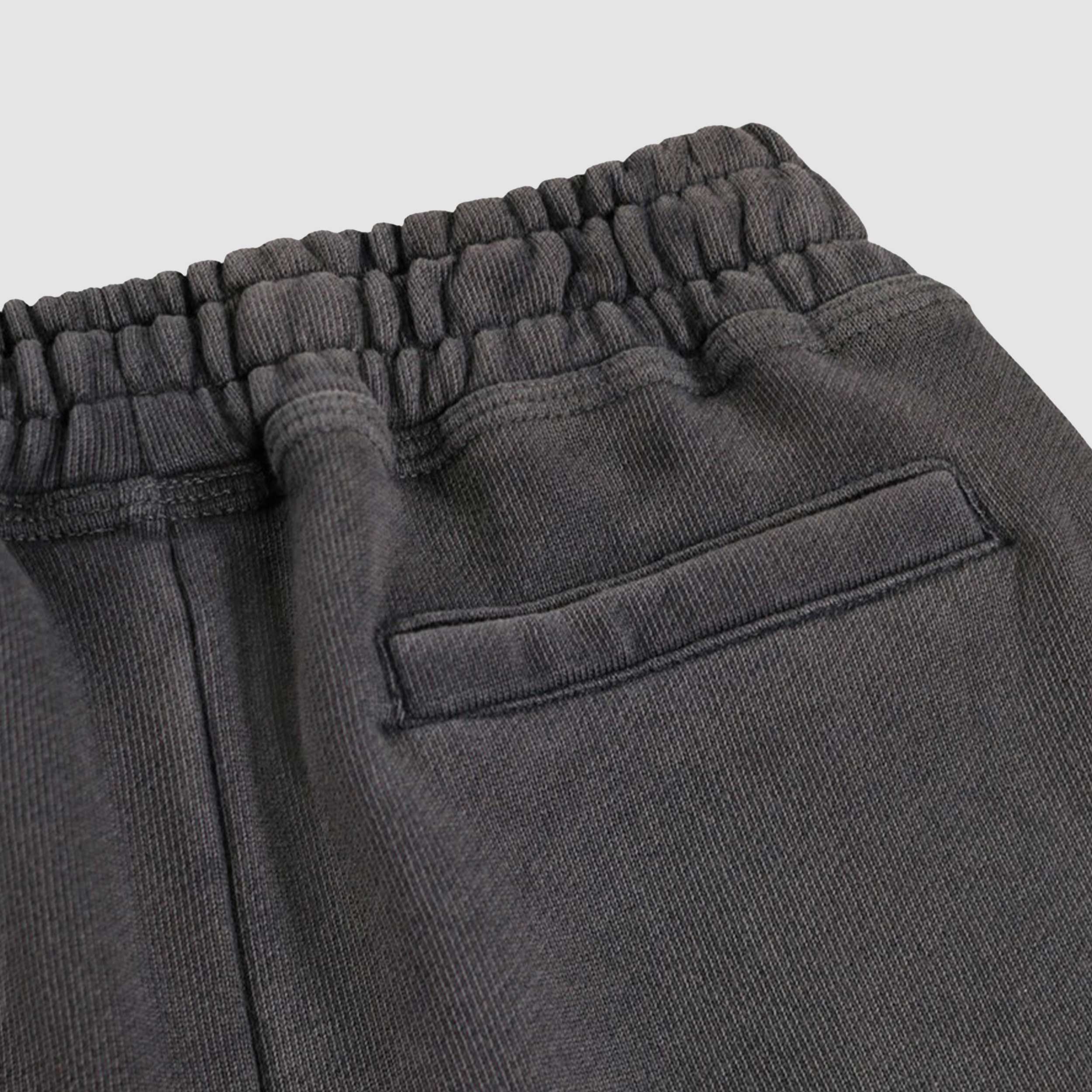 Dark Grey Bermuda Shorts with MOLO Signature Print