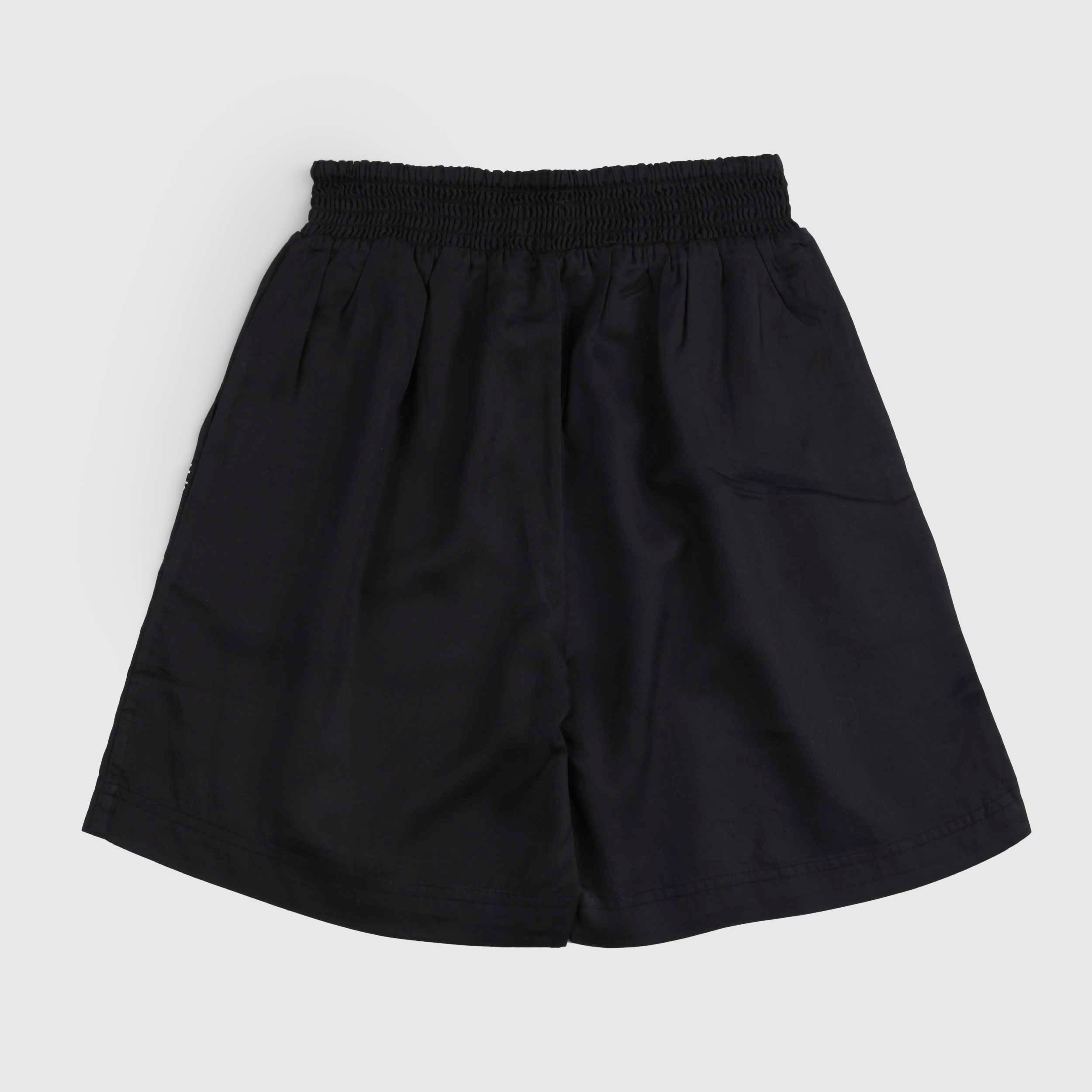 Black Bermuda Shorts with MOLO Signature Tag
