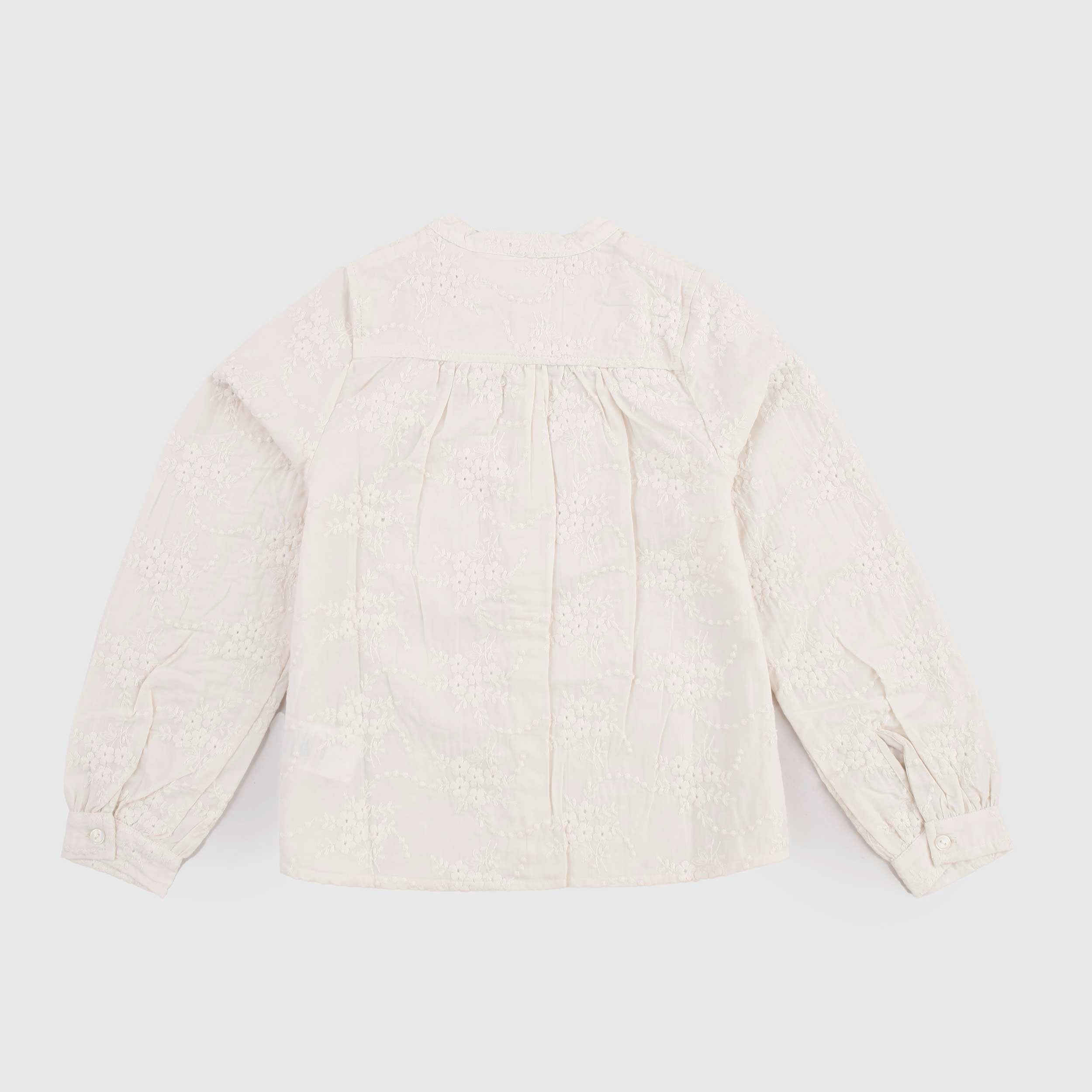 Camicia Beige Modello Collo alla Coreana Firmata MOLO