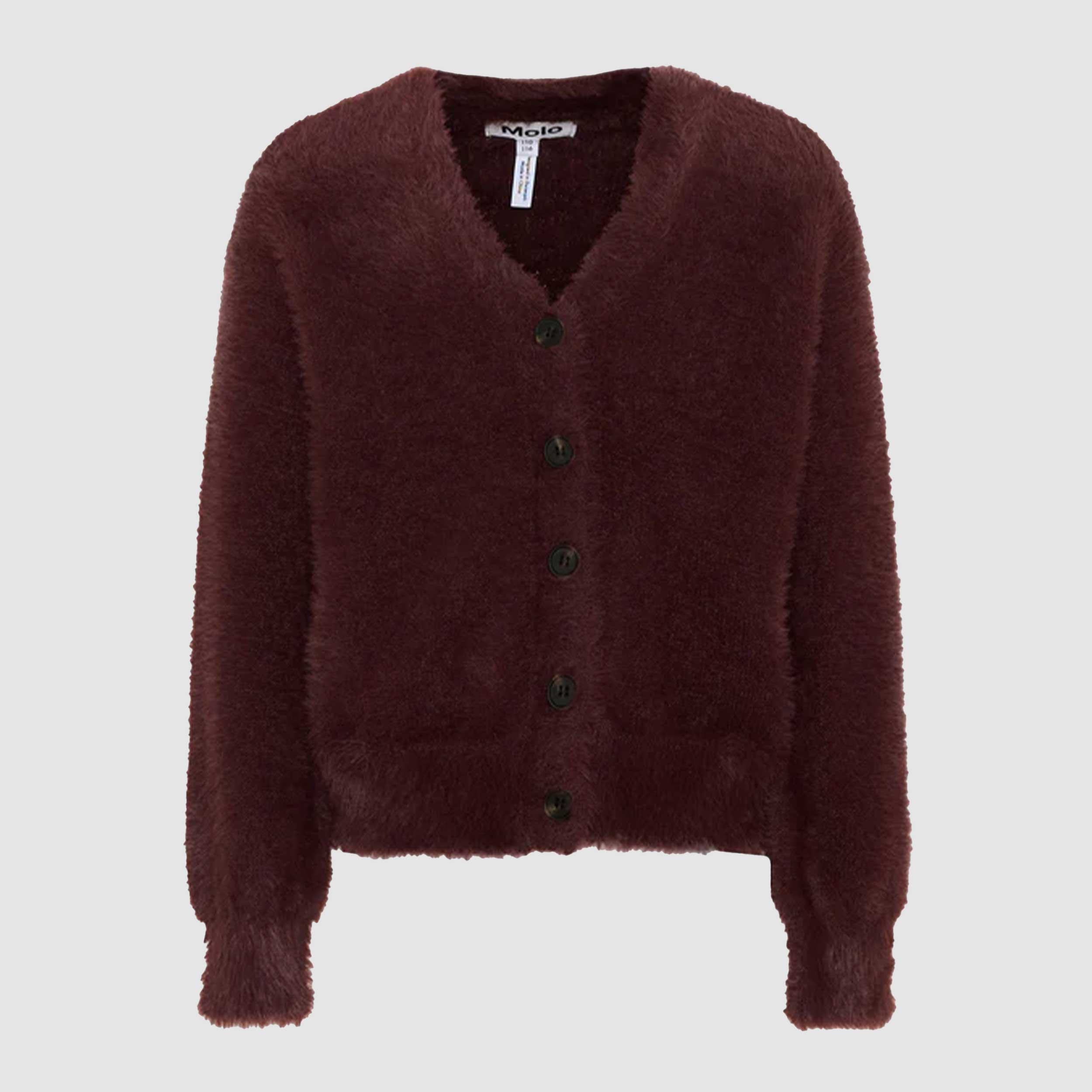 Cardigan Vinaccio in Tessuto Vaporoso By MOLO