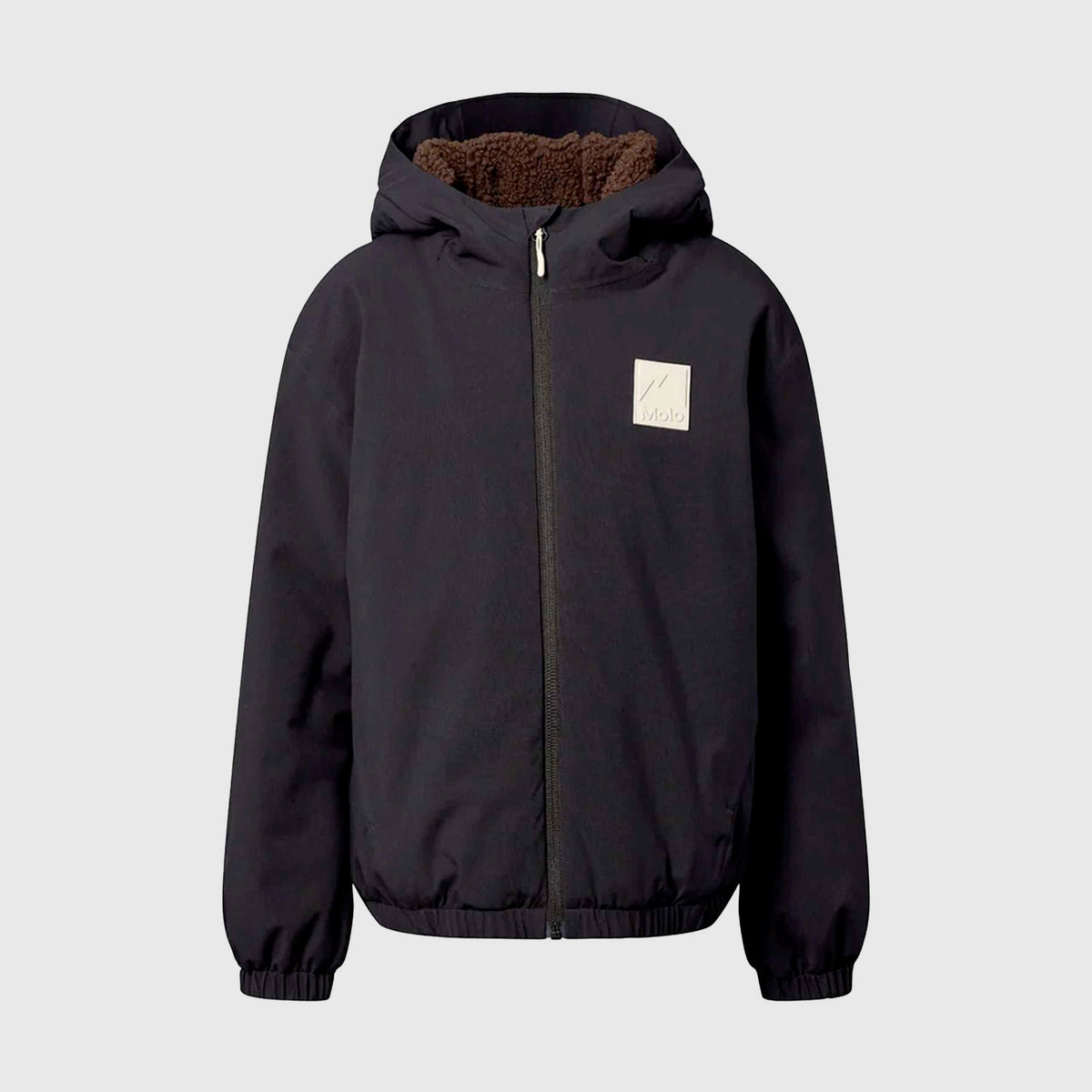 Blue Jacket with Sherpa Interior for Boys by MOLO