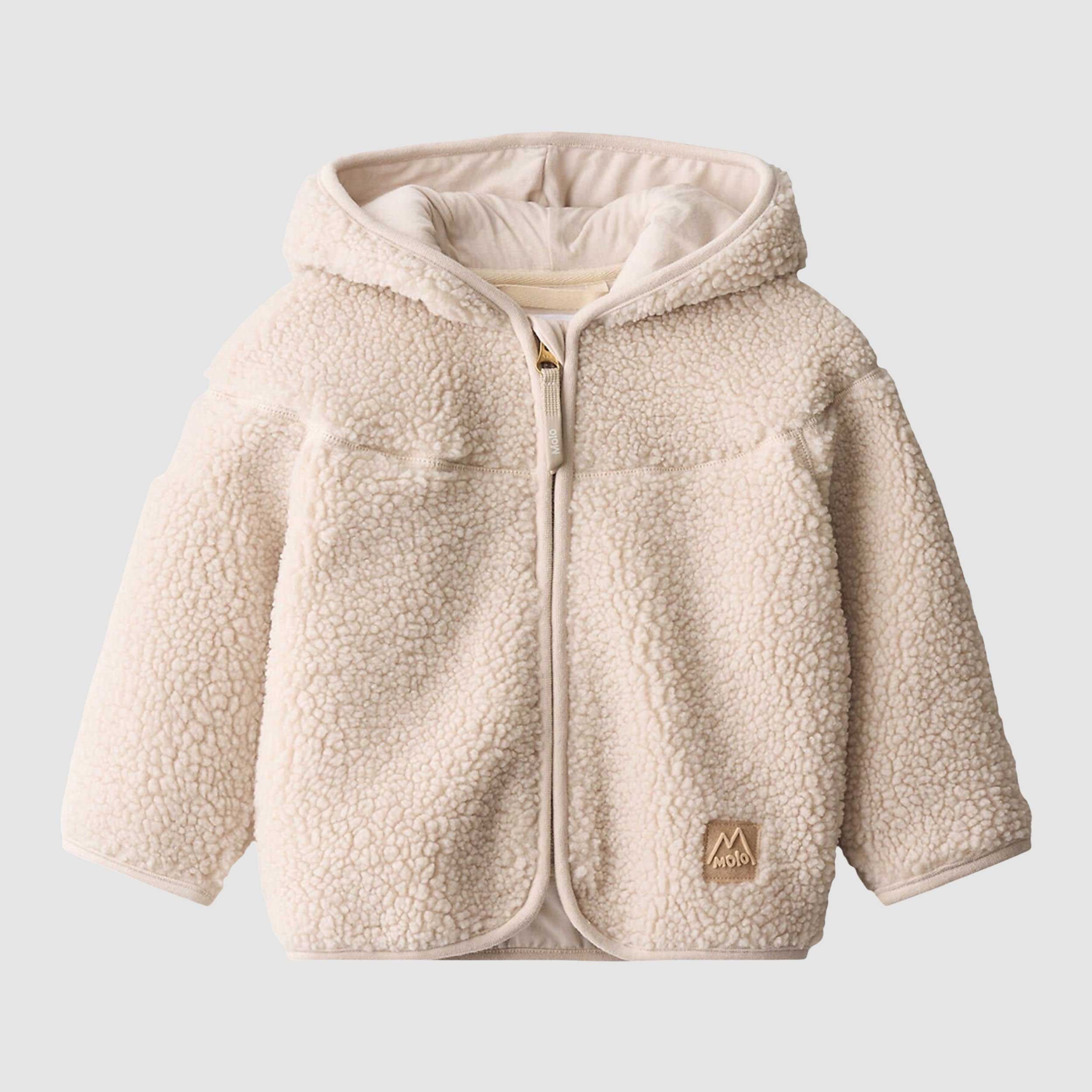 Beige Ummi Sweatshirt with Ears for Kids by MOLO