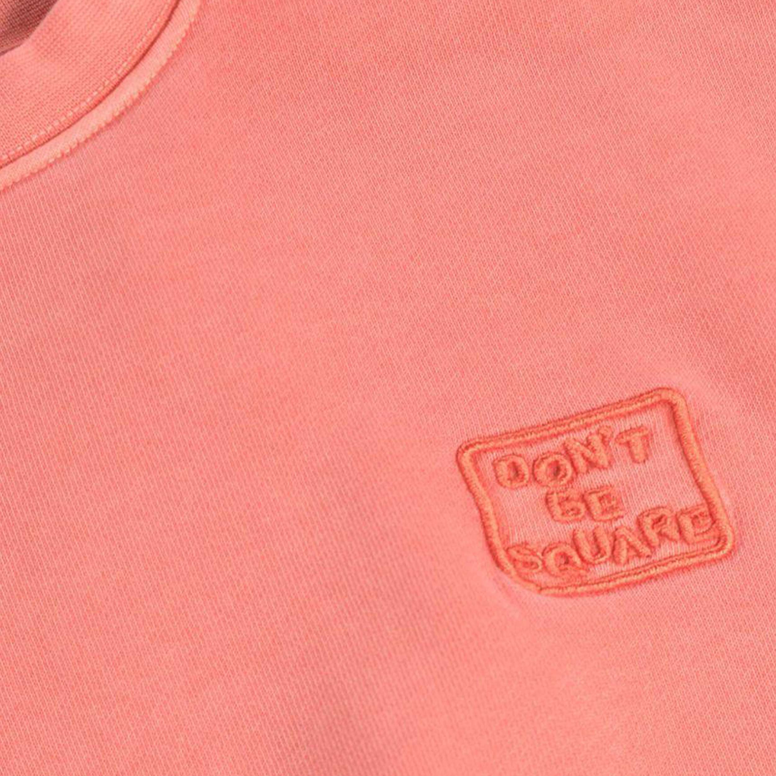 Light Red Sweatshirt with MOLO Signature Detail