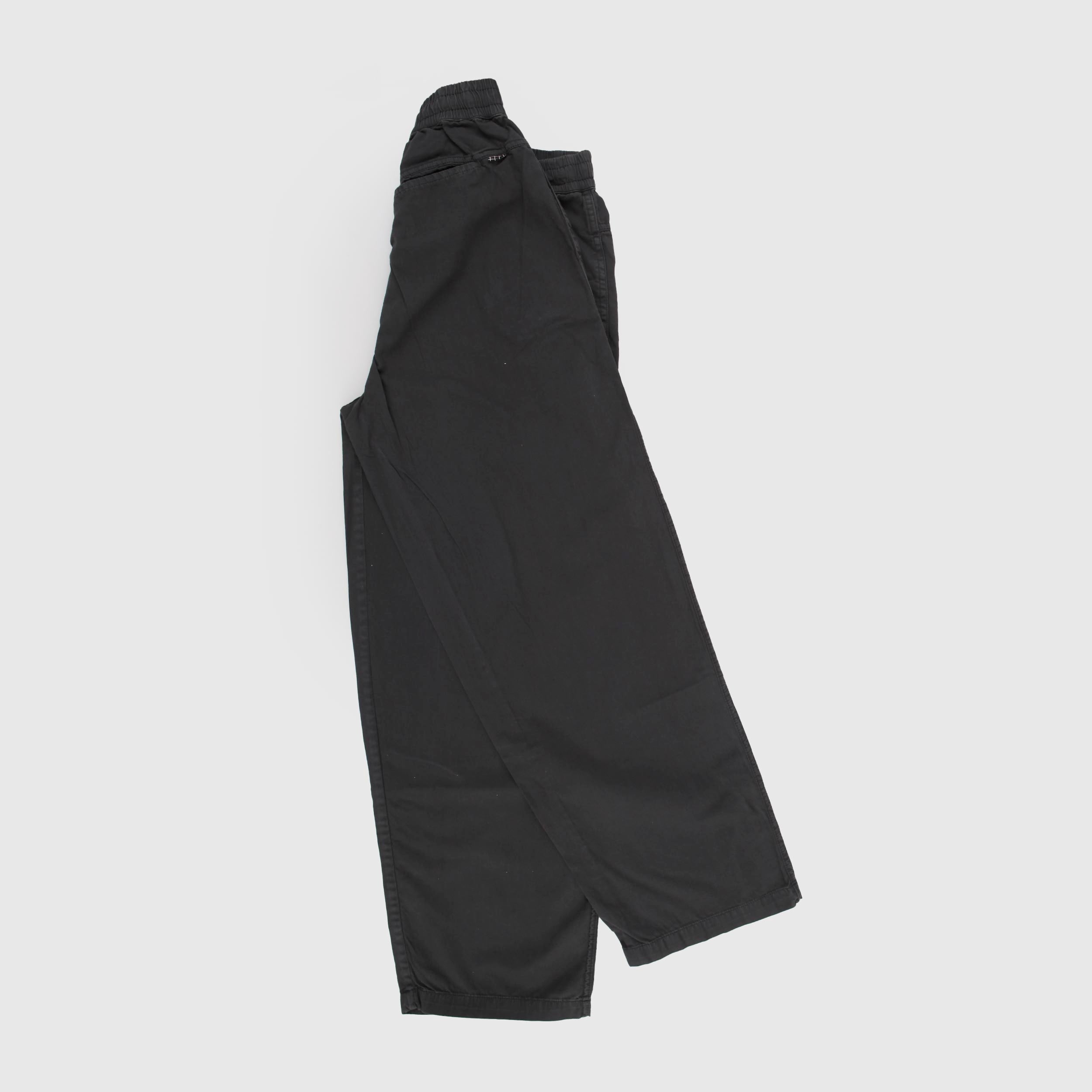 Black Trousers with Welt Pockets by MOLO