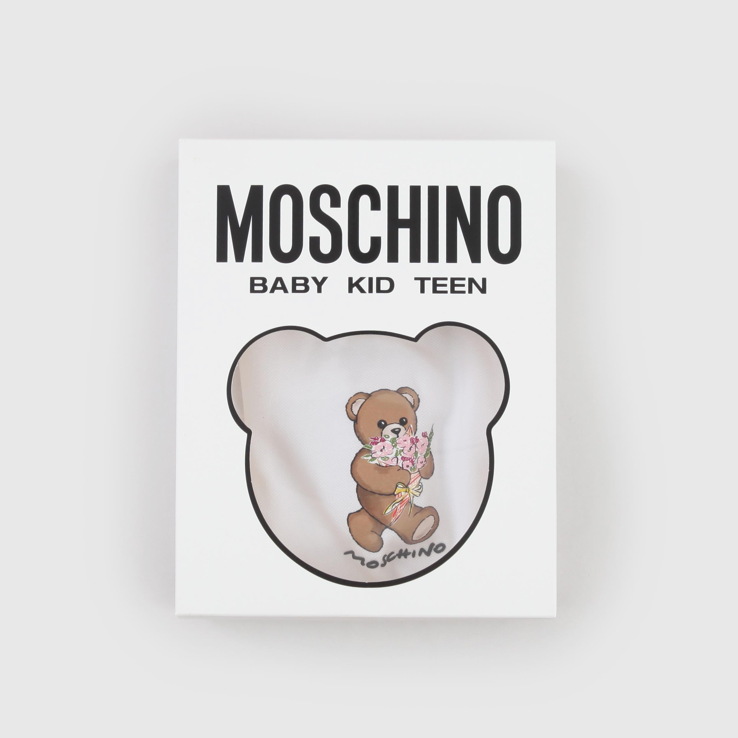 Abito Bianco con Rouge Firmato MOSCHINO