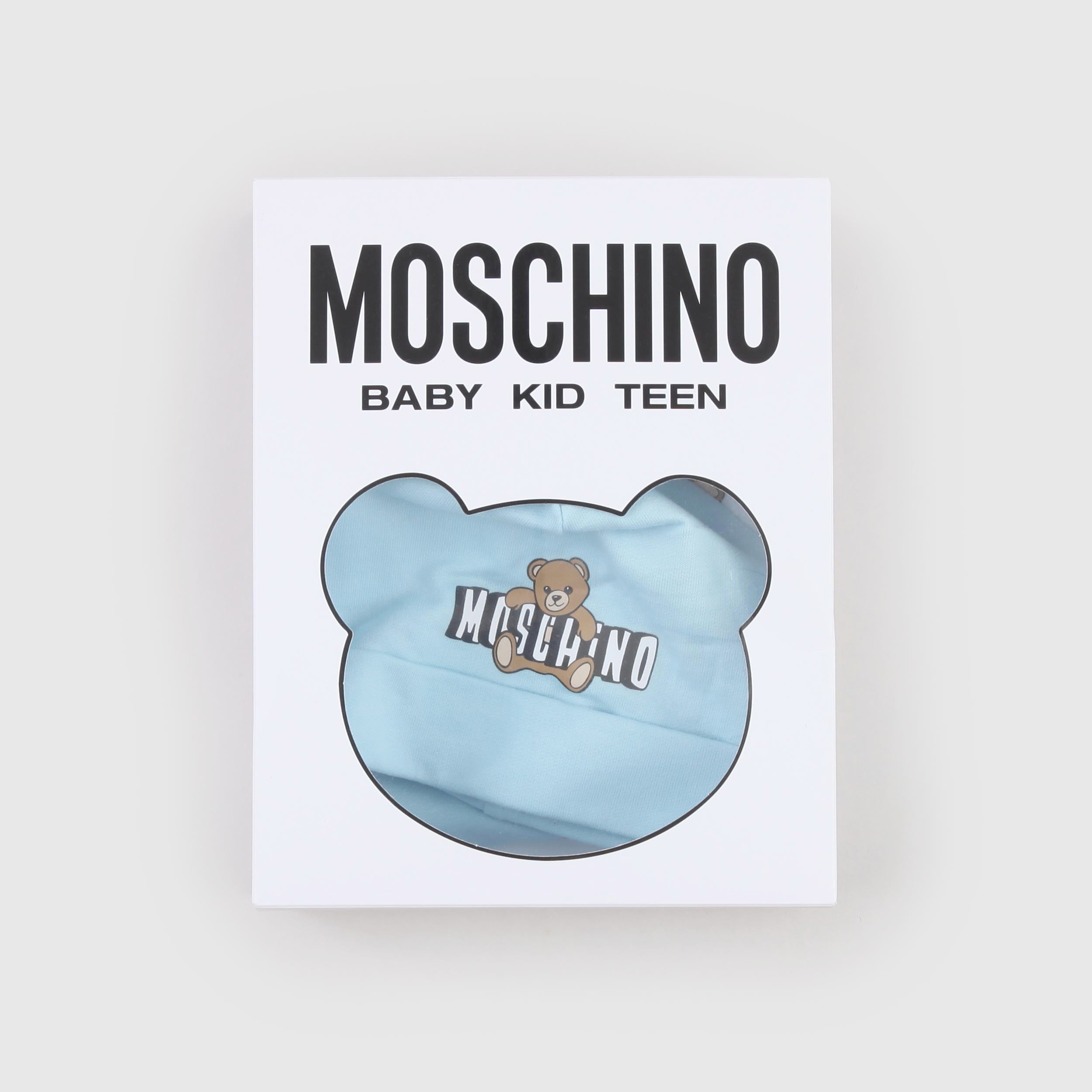 Tutina Celeste Apertura sul Retro Firmata MOSCHINO