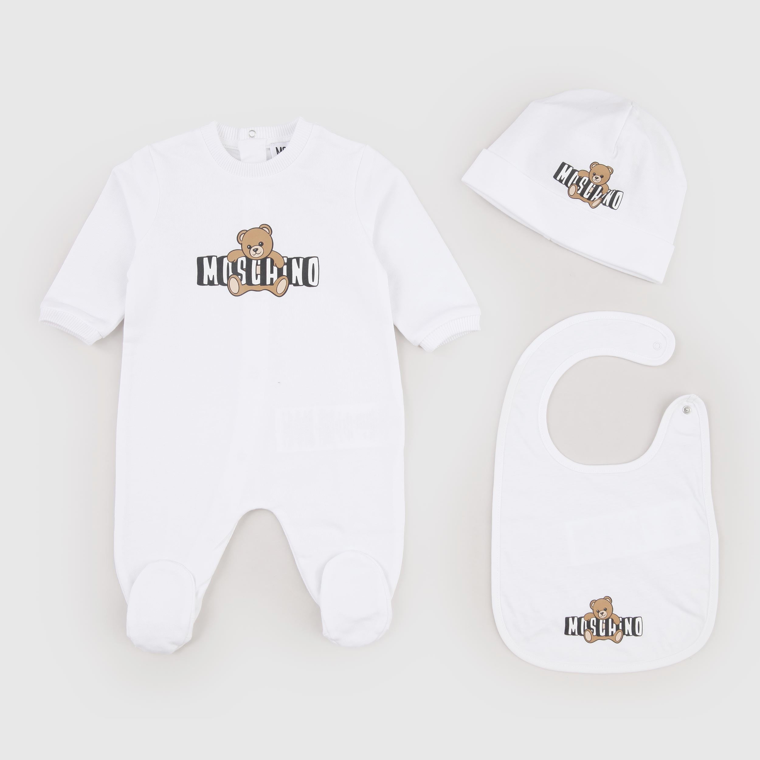 Tutina Bianca Tre Pezzi Firmata MOSCHINO