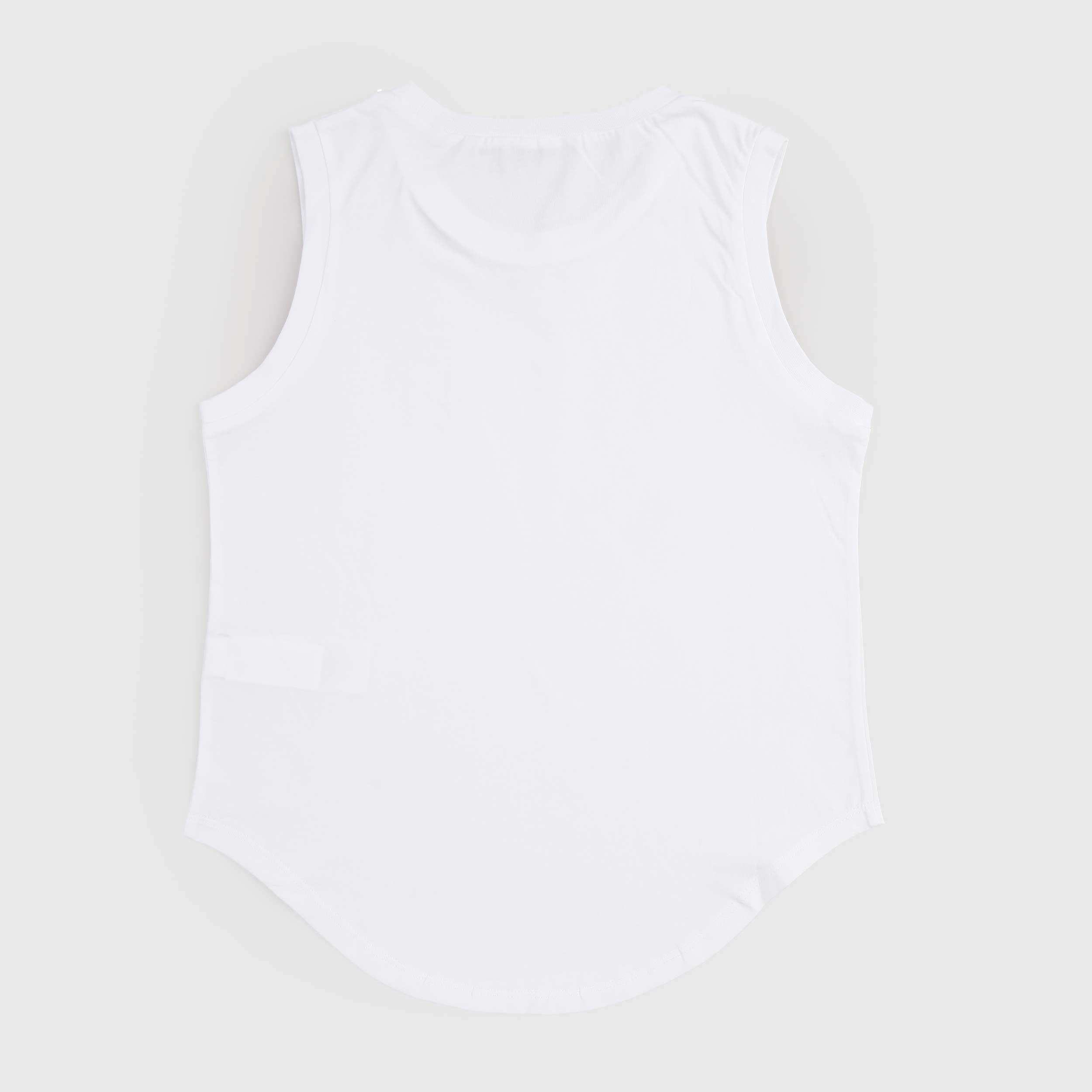 Canottiera Bianca Impreziosita Con Collana Firmata N.21