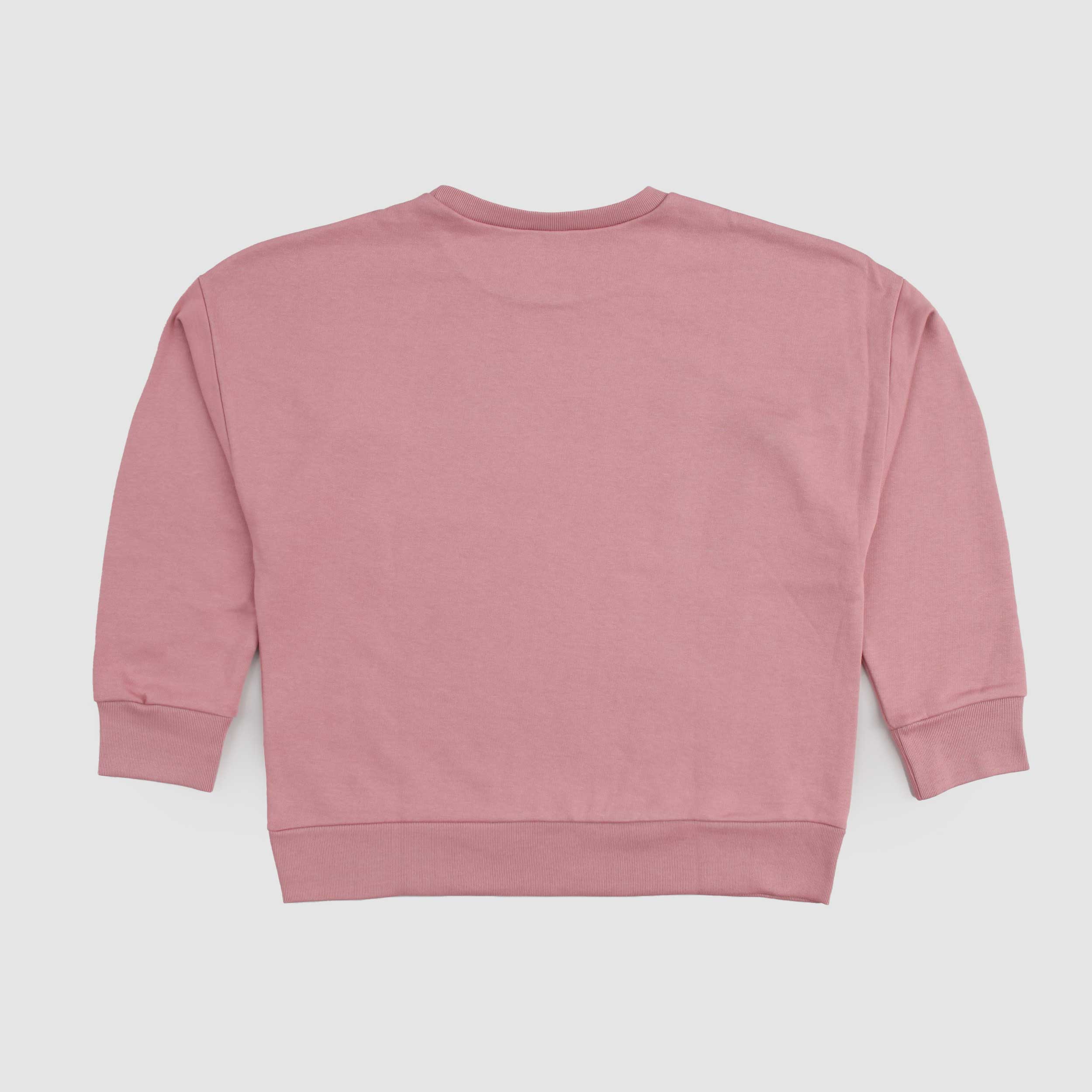 Felpa Rosa Con Logo In Contrasto Sul Davanti Firmata N.21