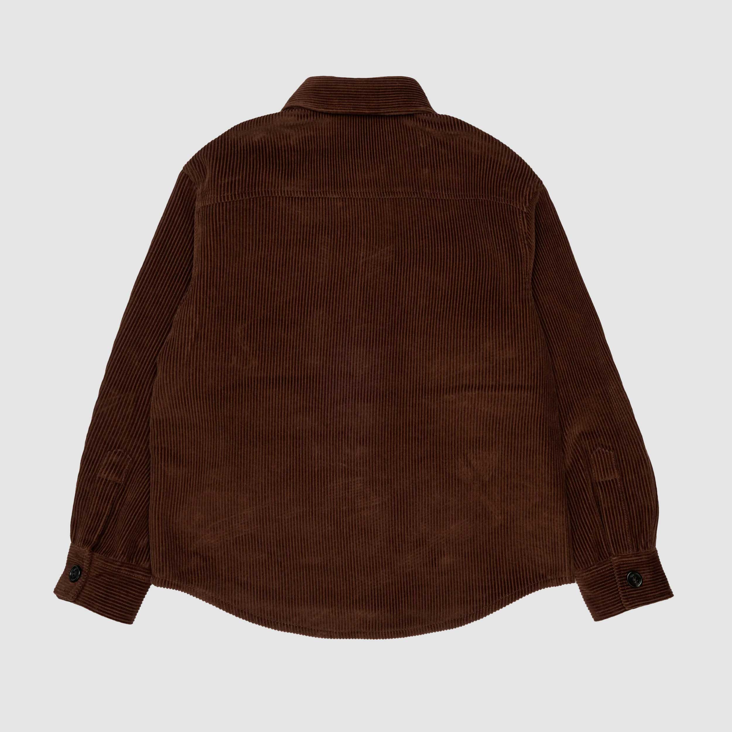 Giacca Marrone in Velluto con Tasche Frontali By N 21
