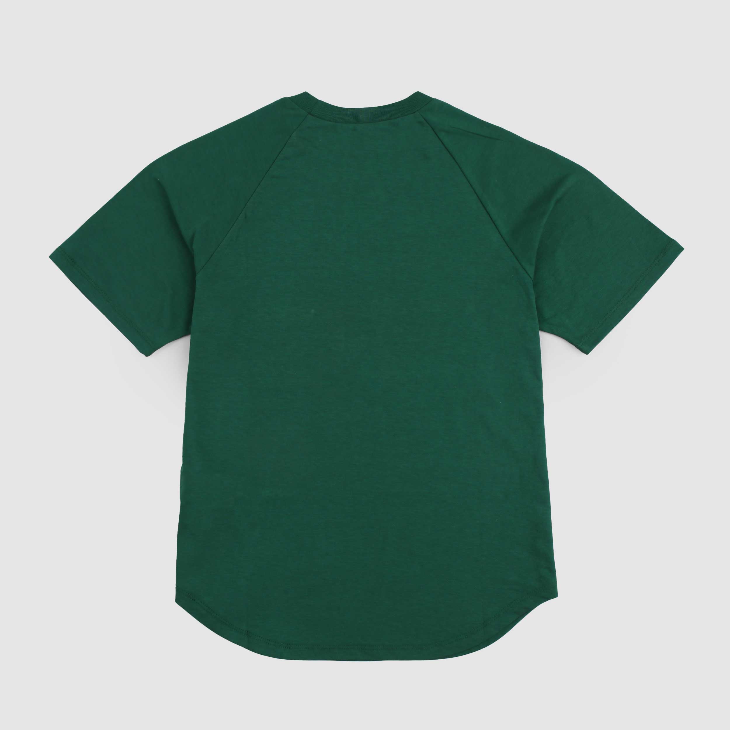 T-shirt Verde Con Stampa In Contrasto Firmata N.21