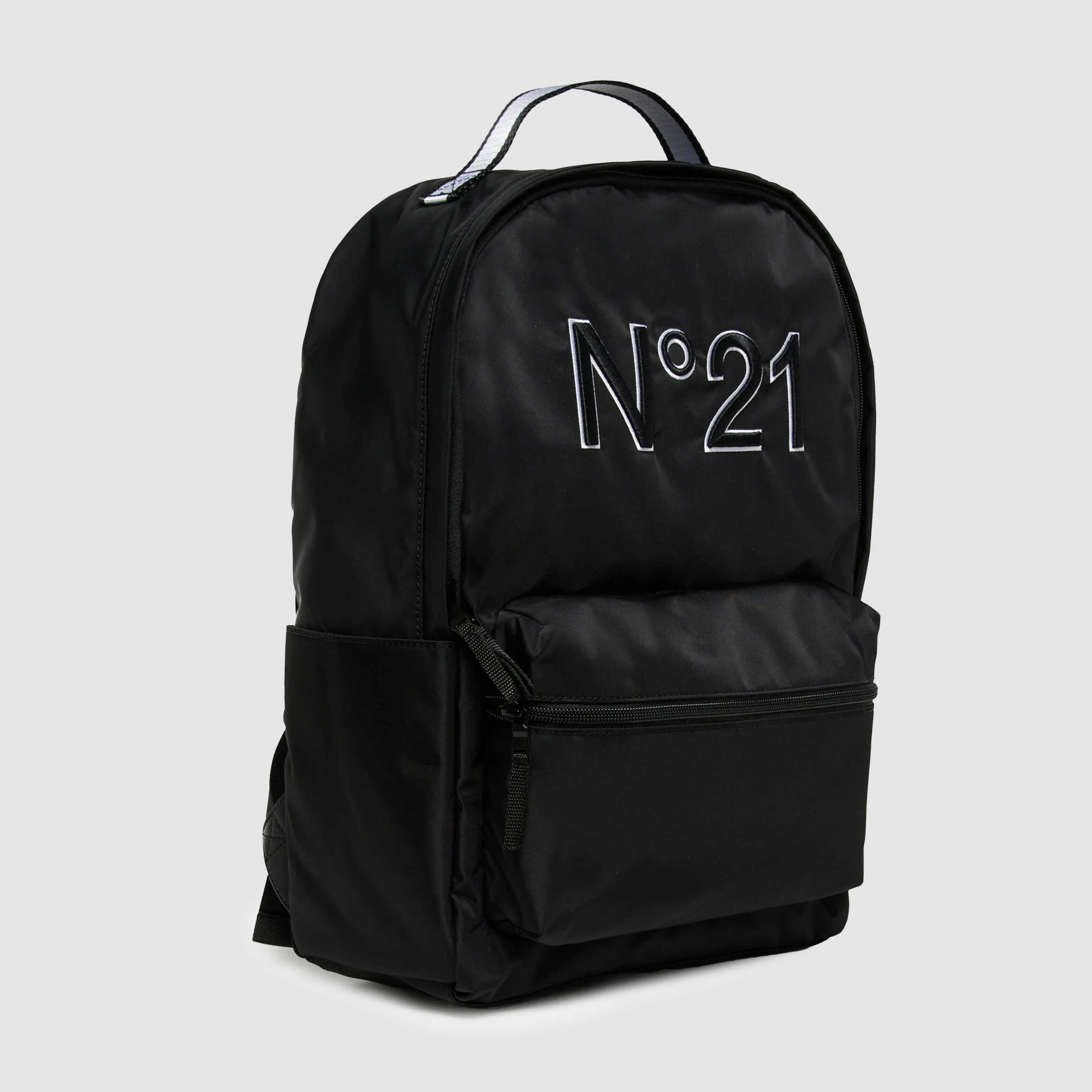 N 21 Signature Contrast Logo Statement Backpack