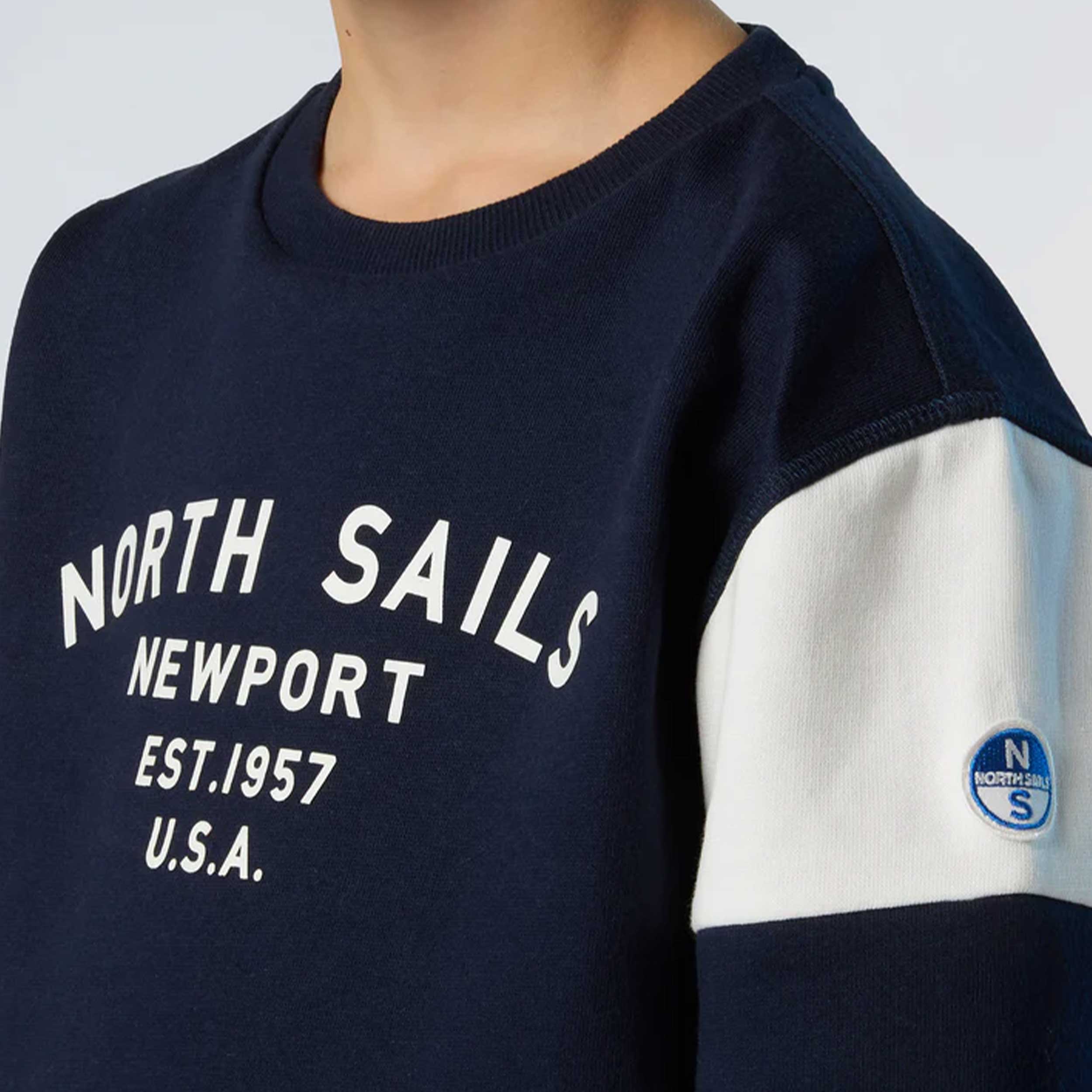 Completo Tuta Blu Due Pezzi Firmato NORTH SAILS