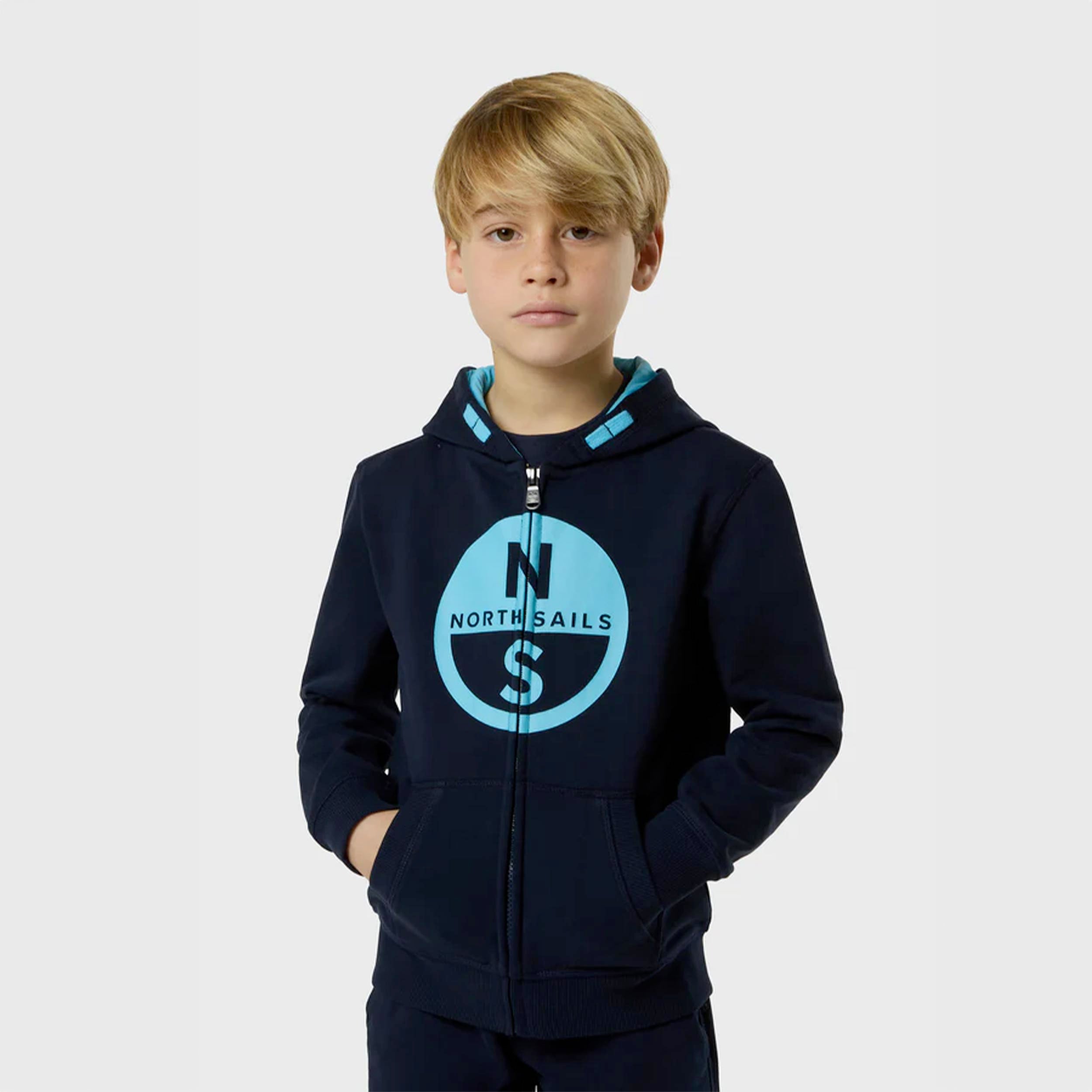 CP COMPANY Blue and Light Blue Sweatshirt