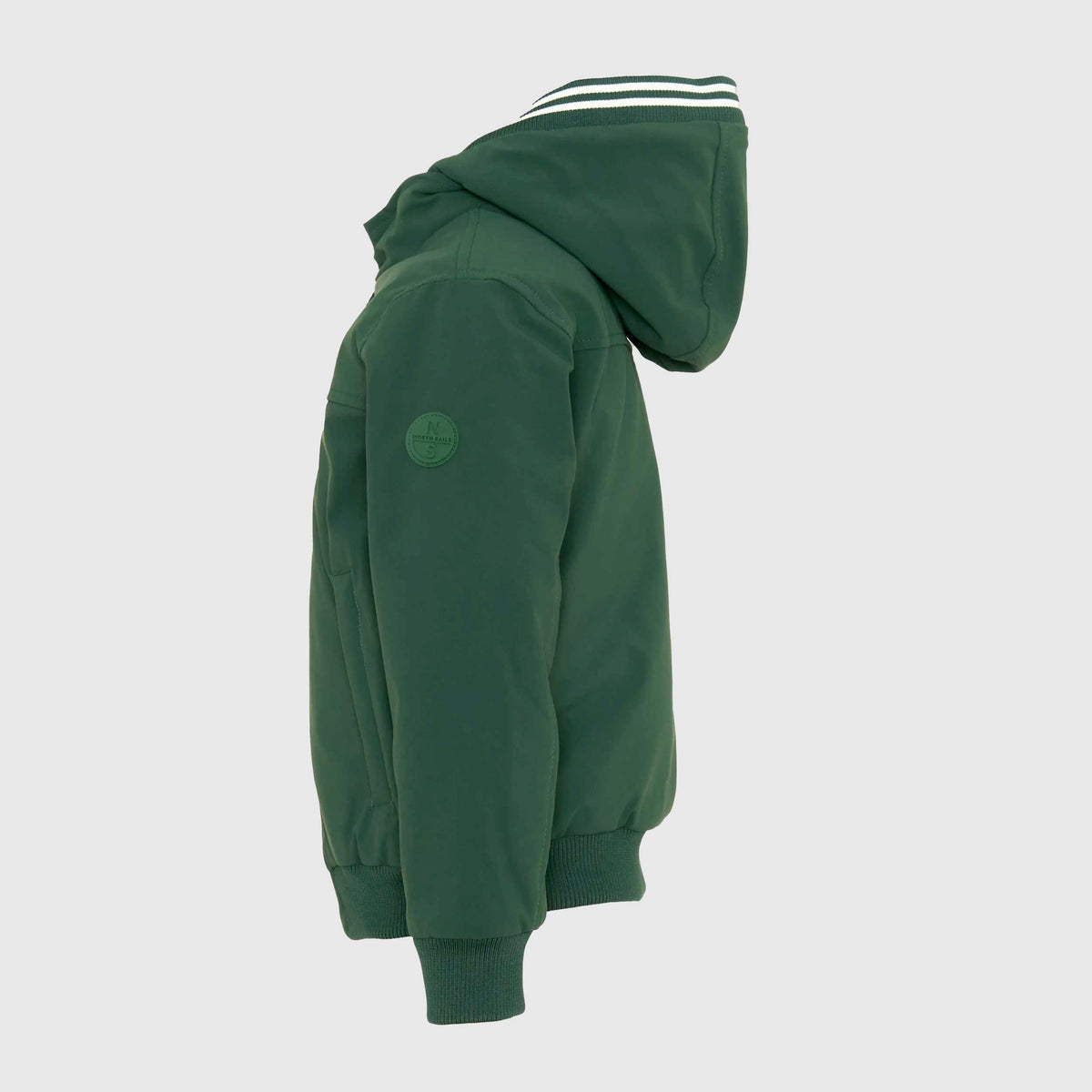 Green Jacket with Hood for Boys NORTH SAILS