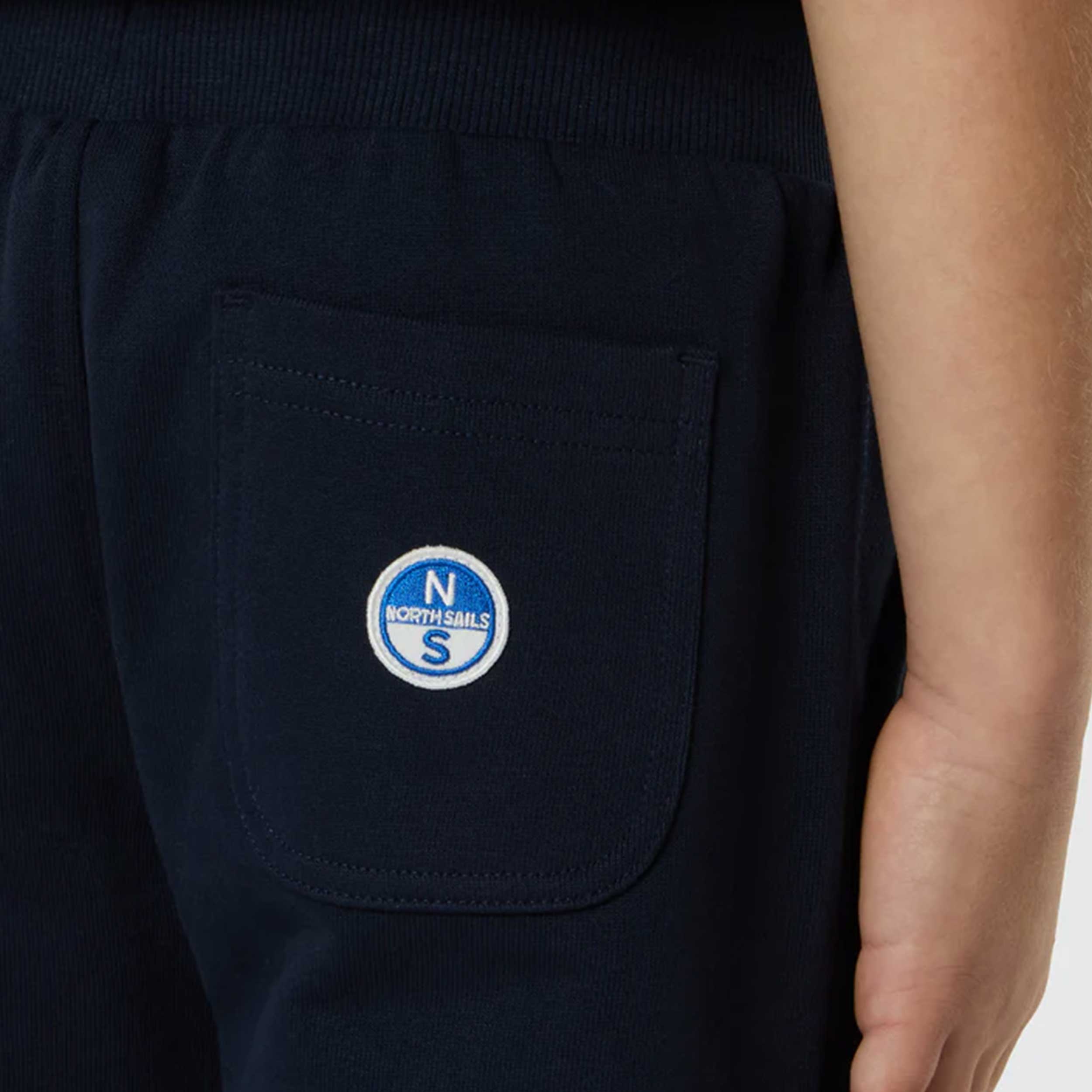 Blue Jogging Sweatpants with Signature NORTH SAILS Logo