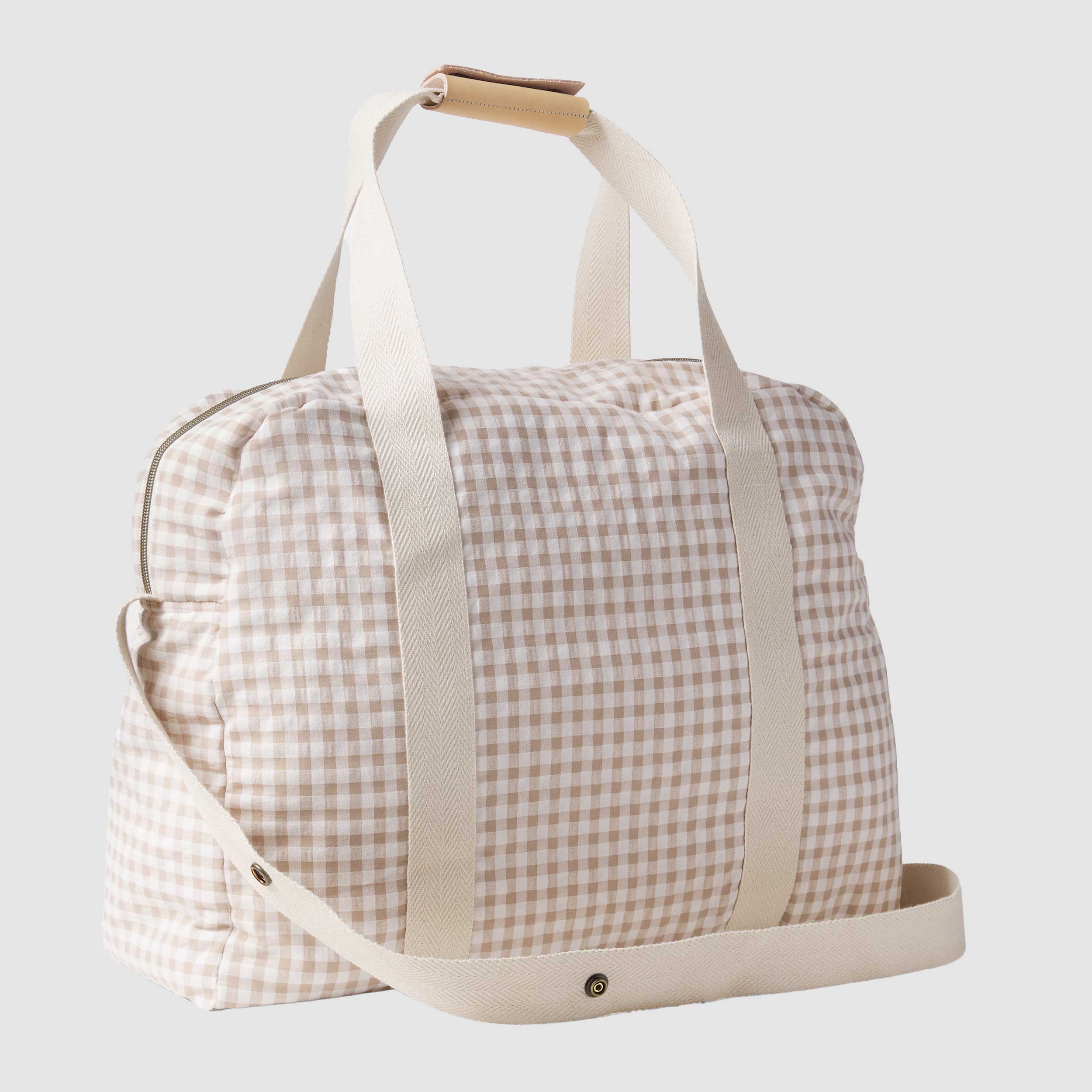 Borsa Fasciatoio Mamma a Quadri Firmata ONE MORE IN THE FAMILY