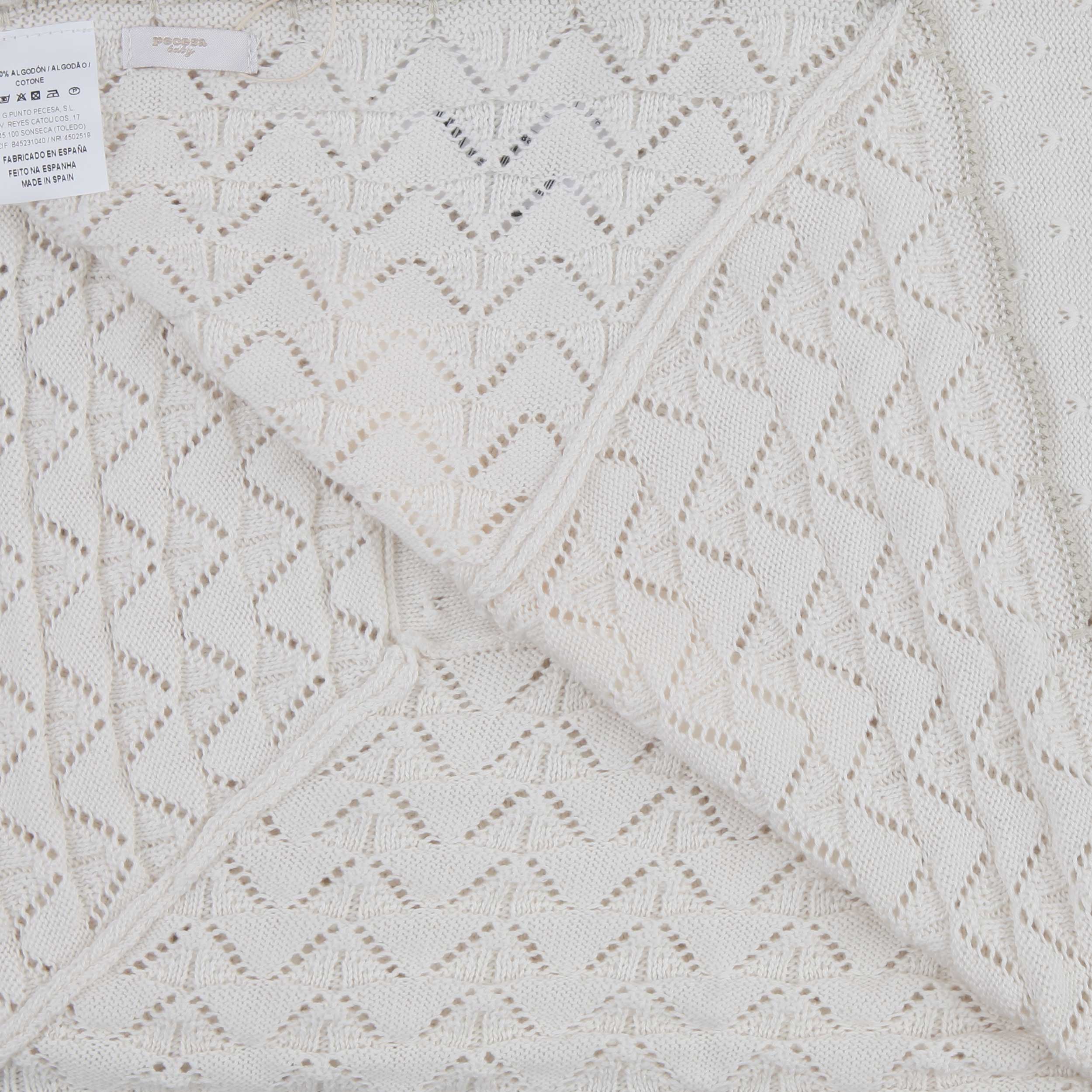 Copertina Beige Bordata Firmata PECESA