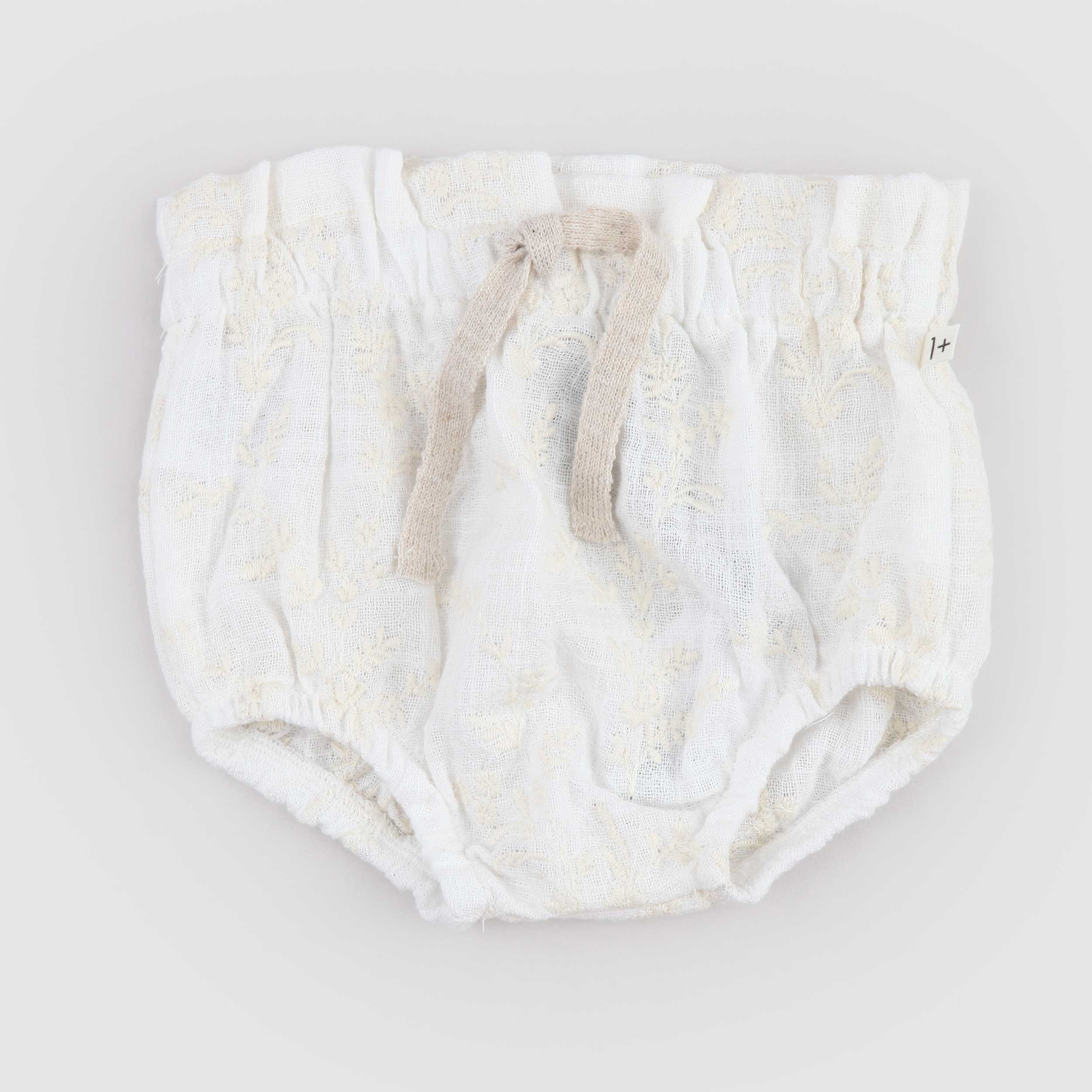 Culotte Bianco con Ricami Firmata ONE MORE IN THE FAMILY