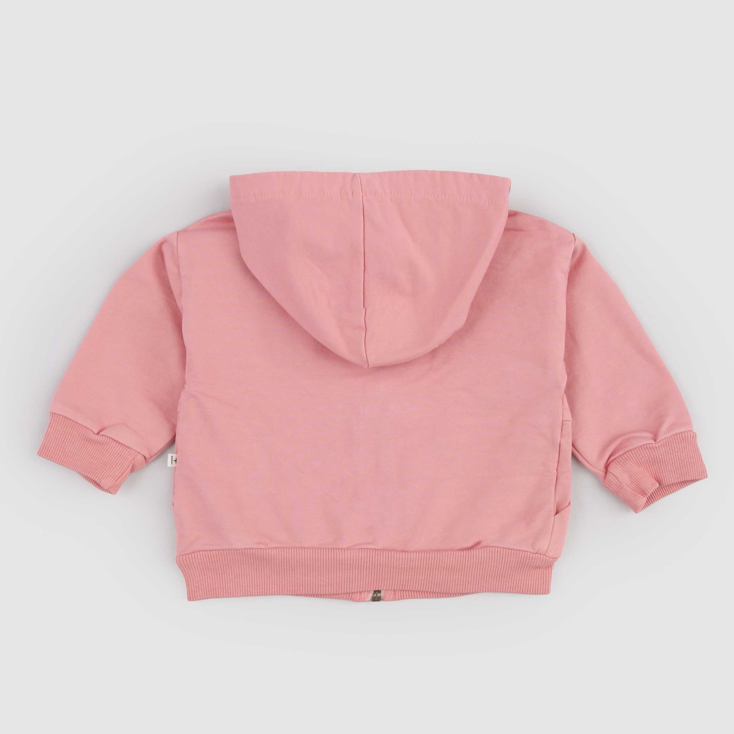 Felpa Color Salmone Firmata ONE MORE IN THE FAMILY