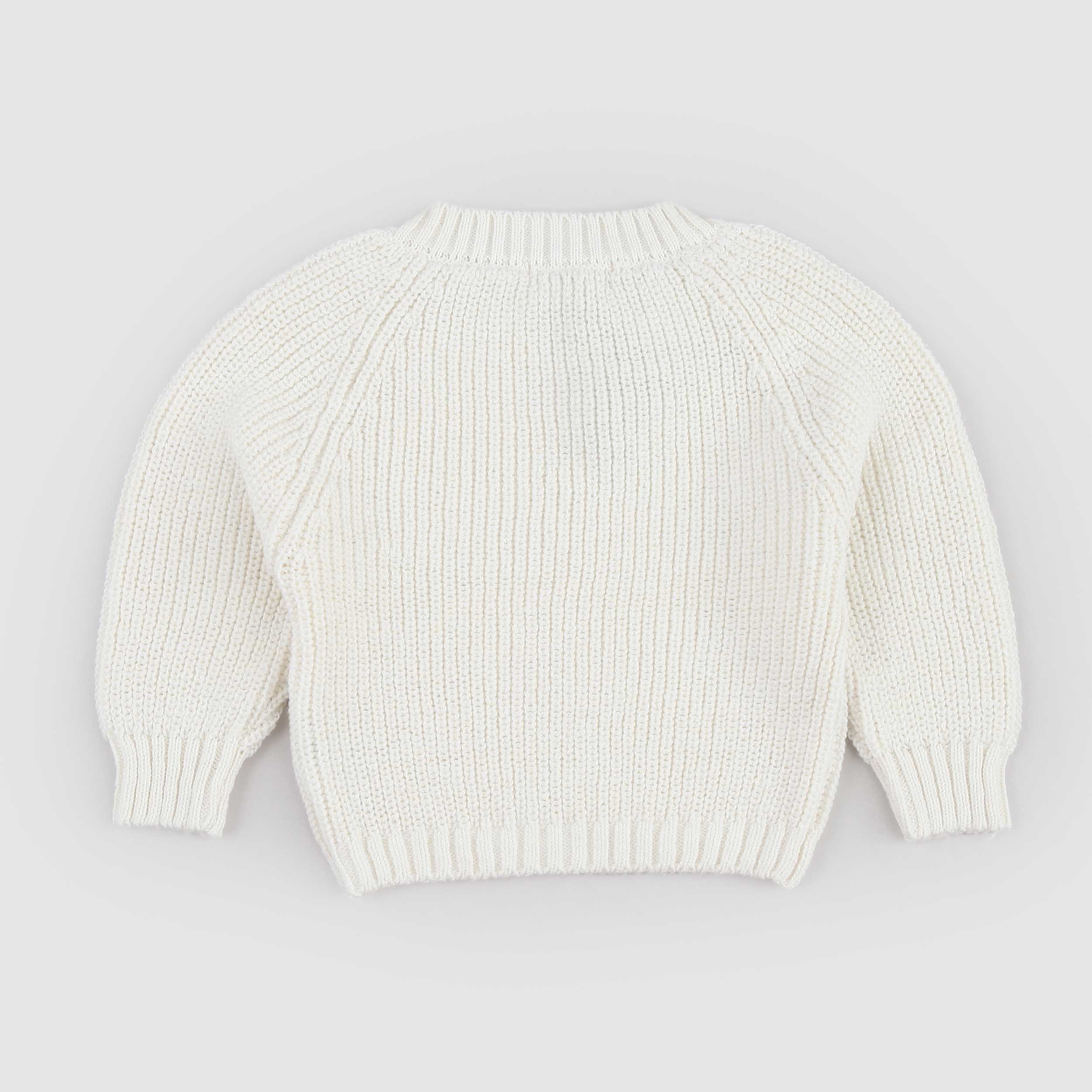 Maglioncino Color Latte Firmato ONE MORE IN THE FAMILY