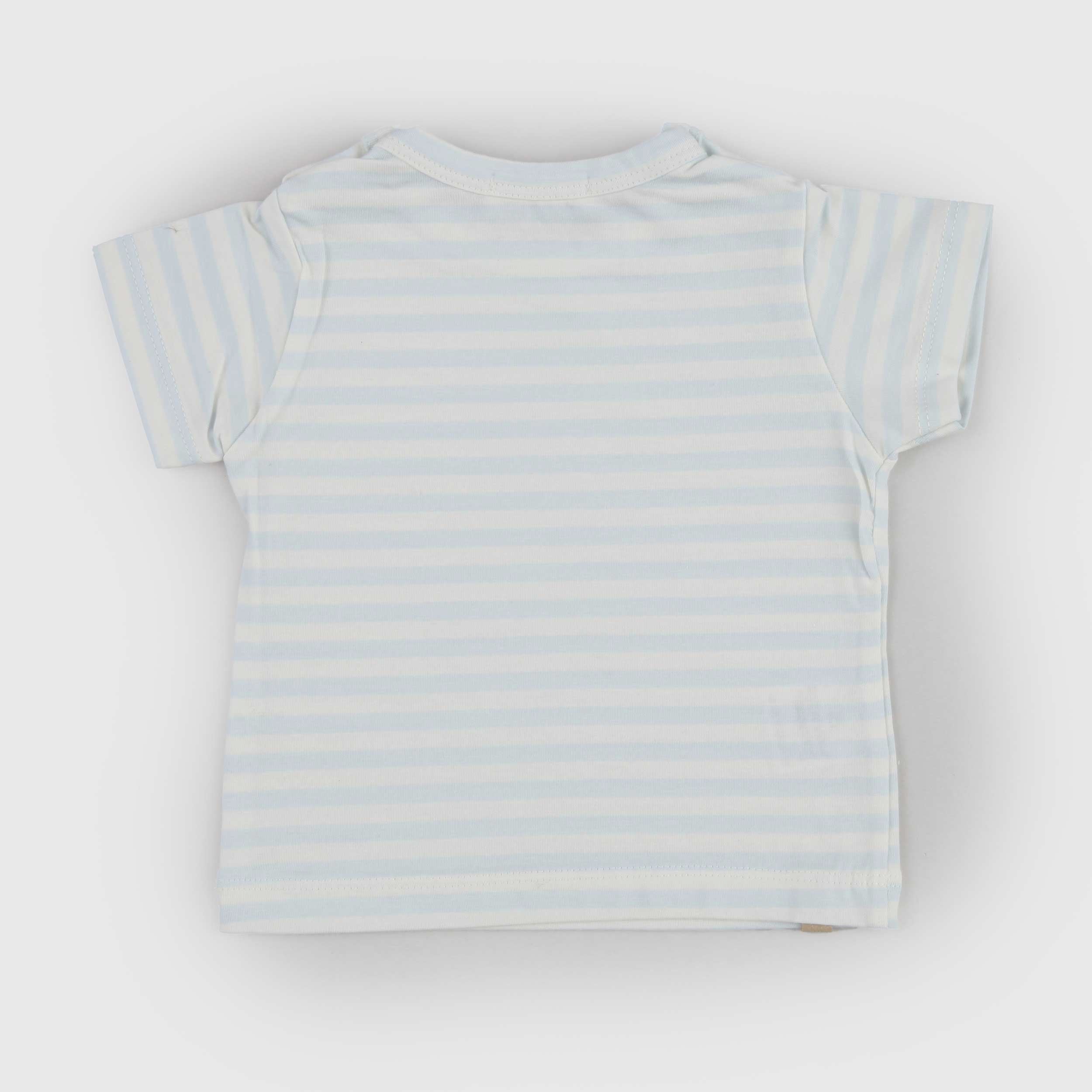 T-shirt Milk and Sky Blue Signed ONE MORE IN THE FAMILY