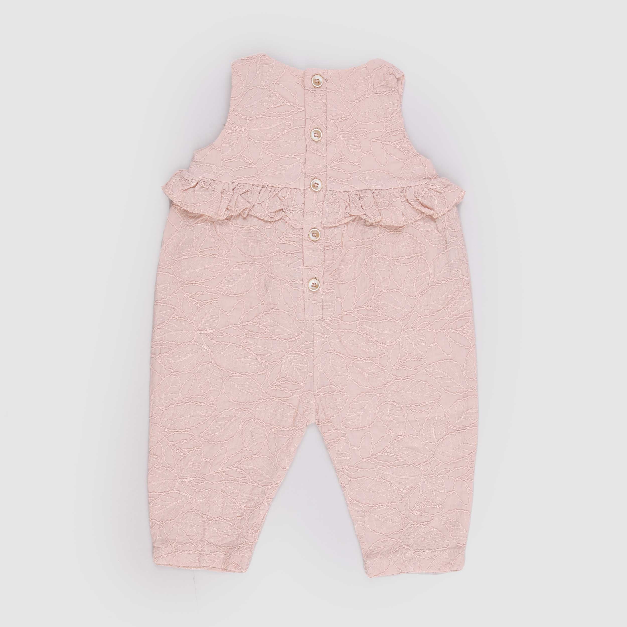 Tutina Rosa Cipria Smanicata Firmata ONE MORE IN THE FAMILY