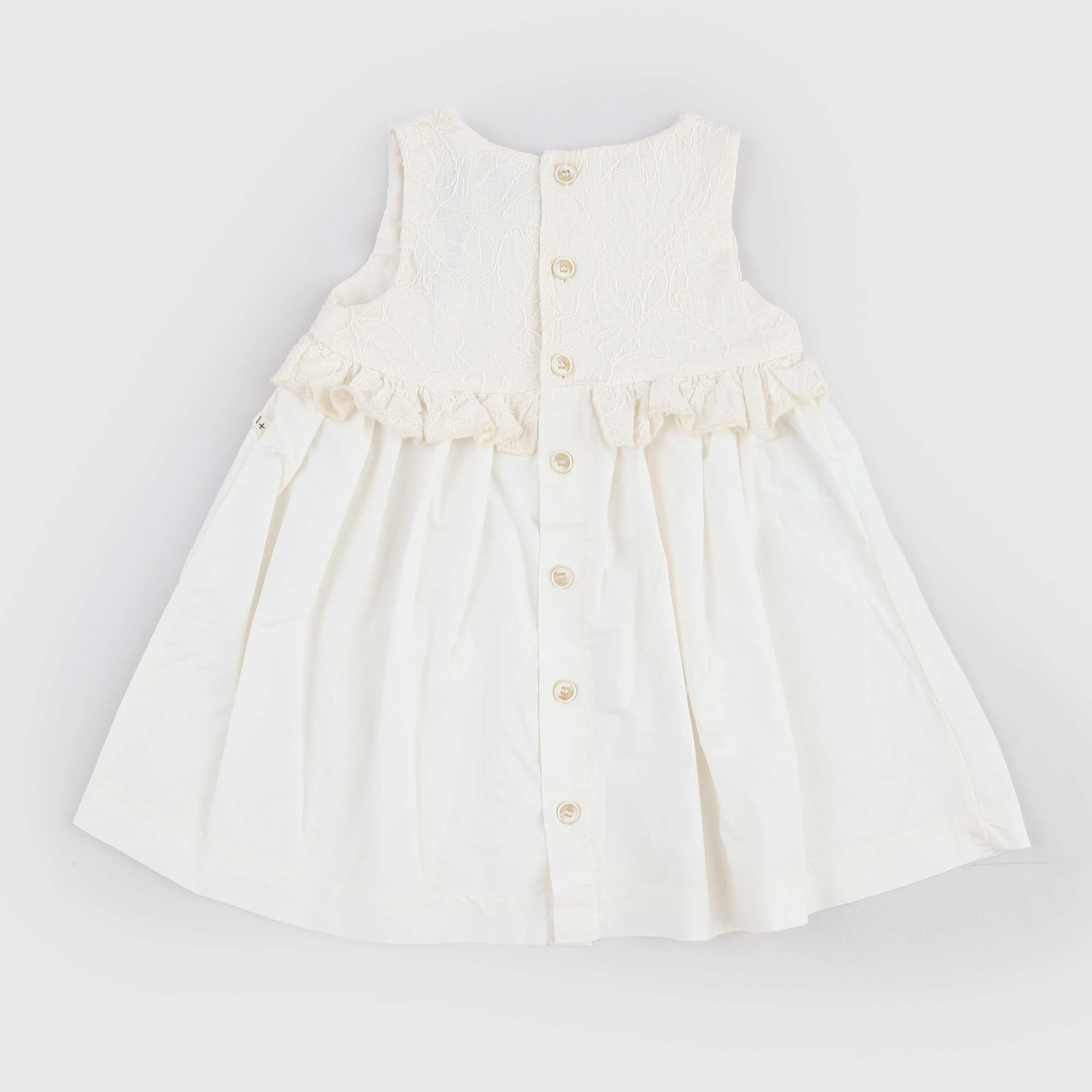 Abito Color Latte Firmato ONE MORE IN THE FAMILY